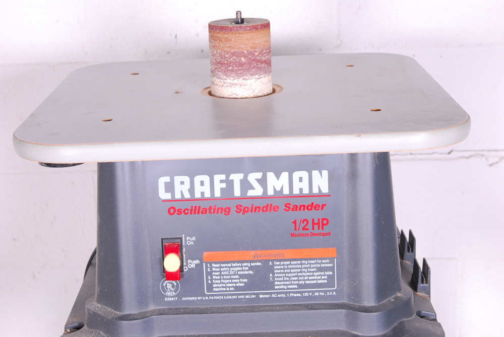 Craftsman 1/2 HP Oscillating Spindle Sander With Stand
