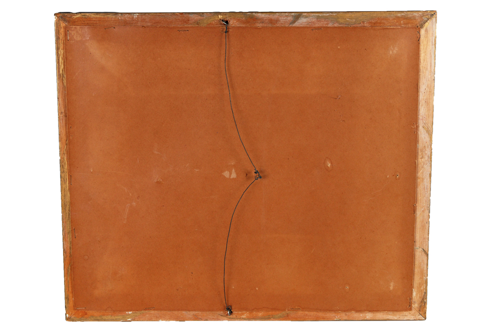 Porcelain Sculpture on Framed Velveteen