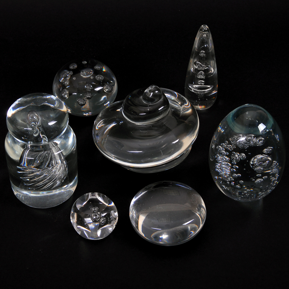 Collection of Glass Paperweights
