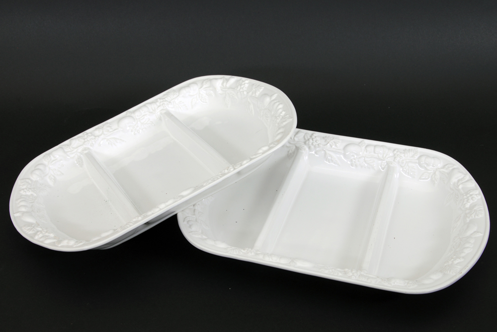 Collection of Party Serving Platters