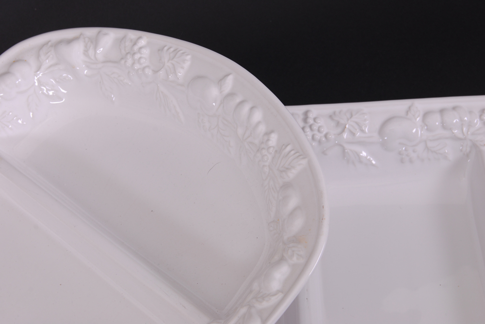 Collection of Party Serving Platters