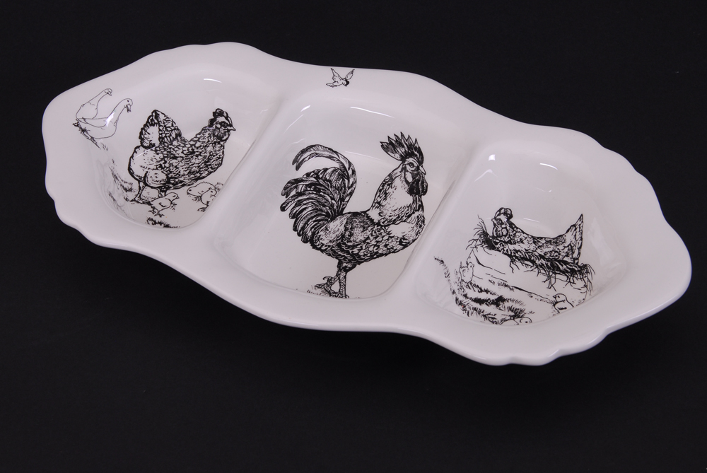 Collection of Party Serving Platters