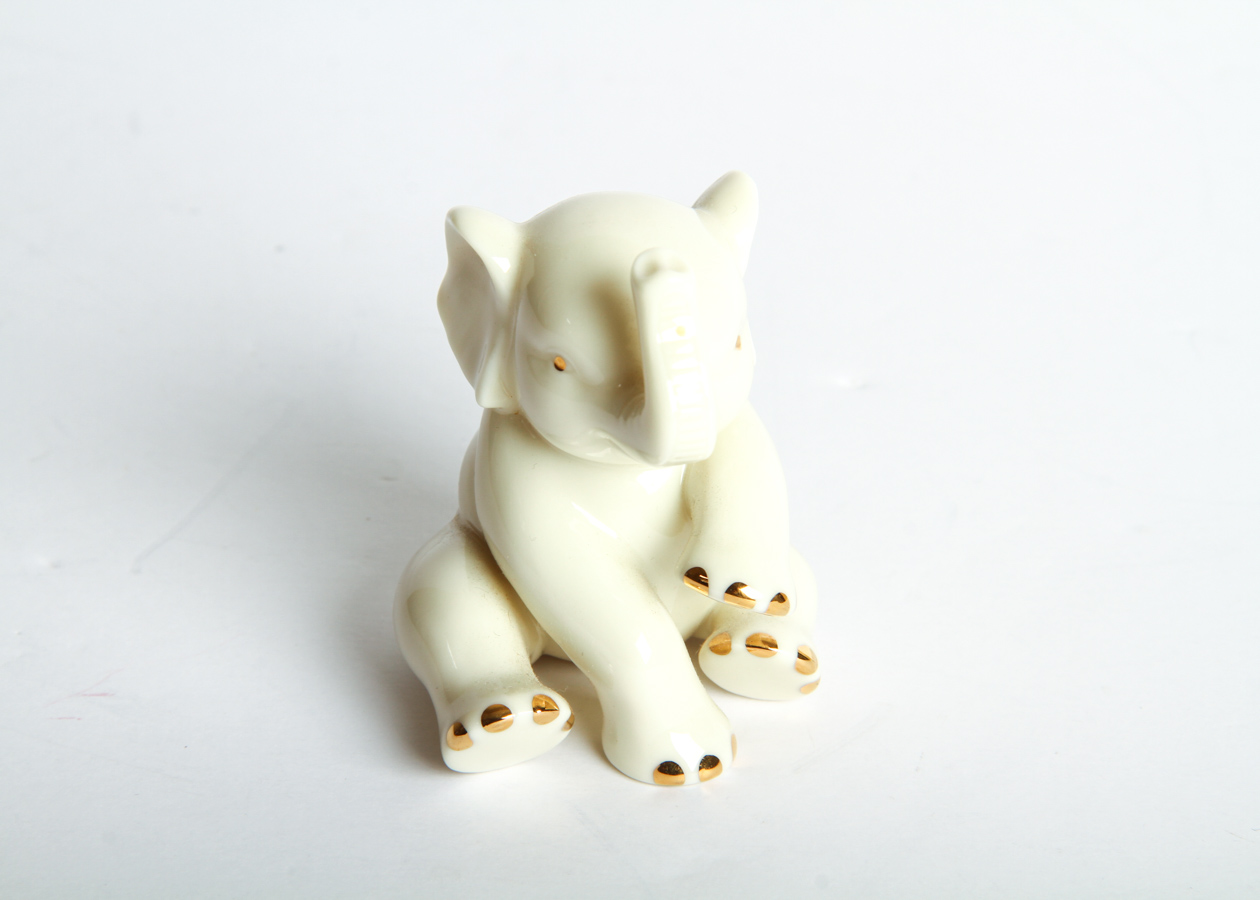 Lenox Ceramic Elephant Figurine