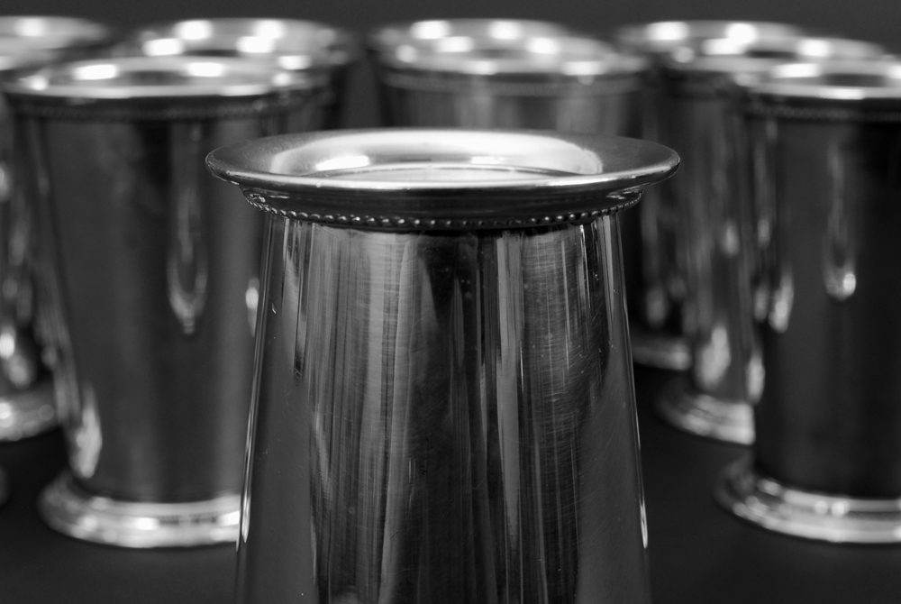 Silver Plated Mint Julep Cups
