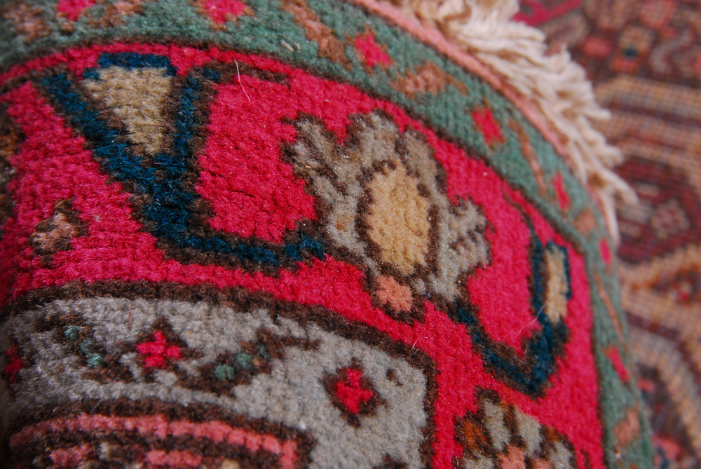 Hand Woven Hamadan Area Rug