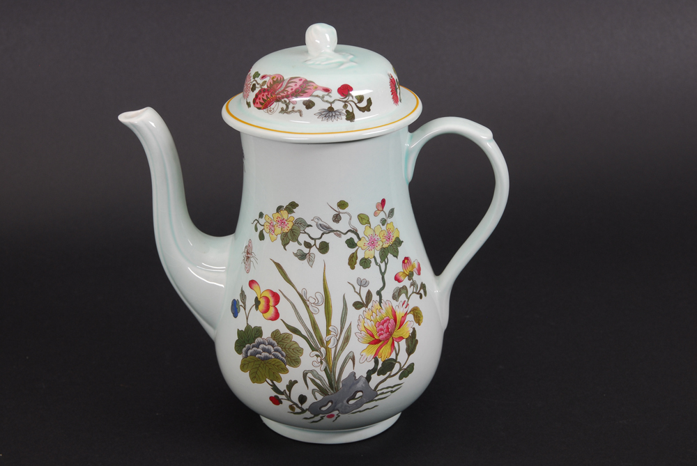 Collection of Real English Ironstone Calyx Ware "Ming Jade" China