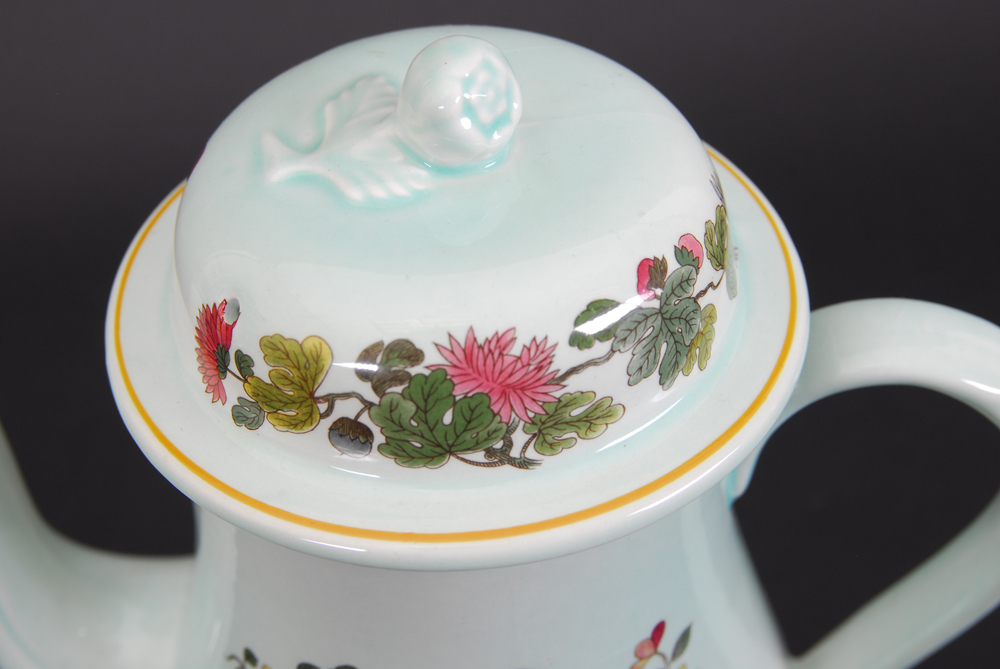 Collection of Real English Ironstone Calyx Ware "Ming Jade" China