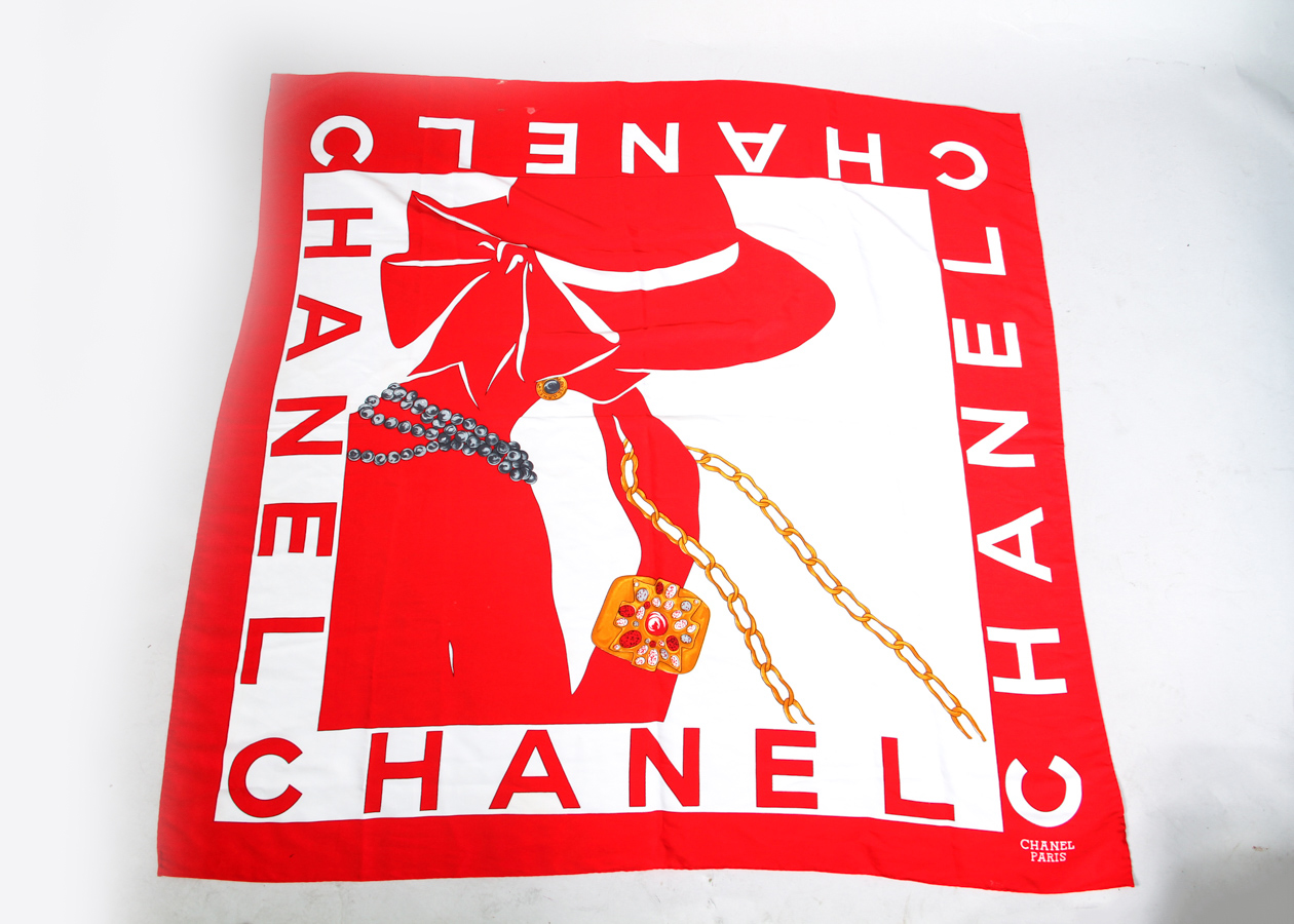 Chanel Silk Scarf
