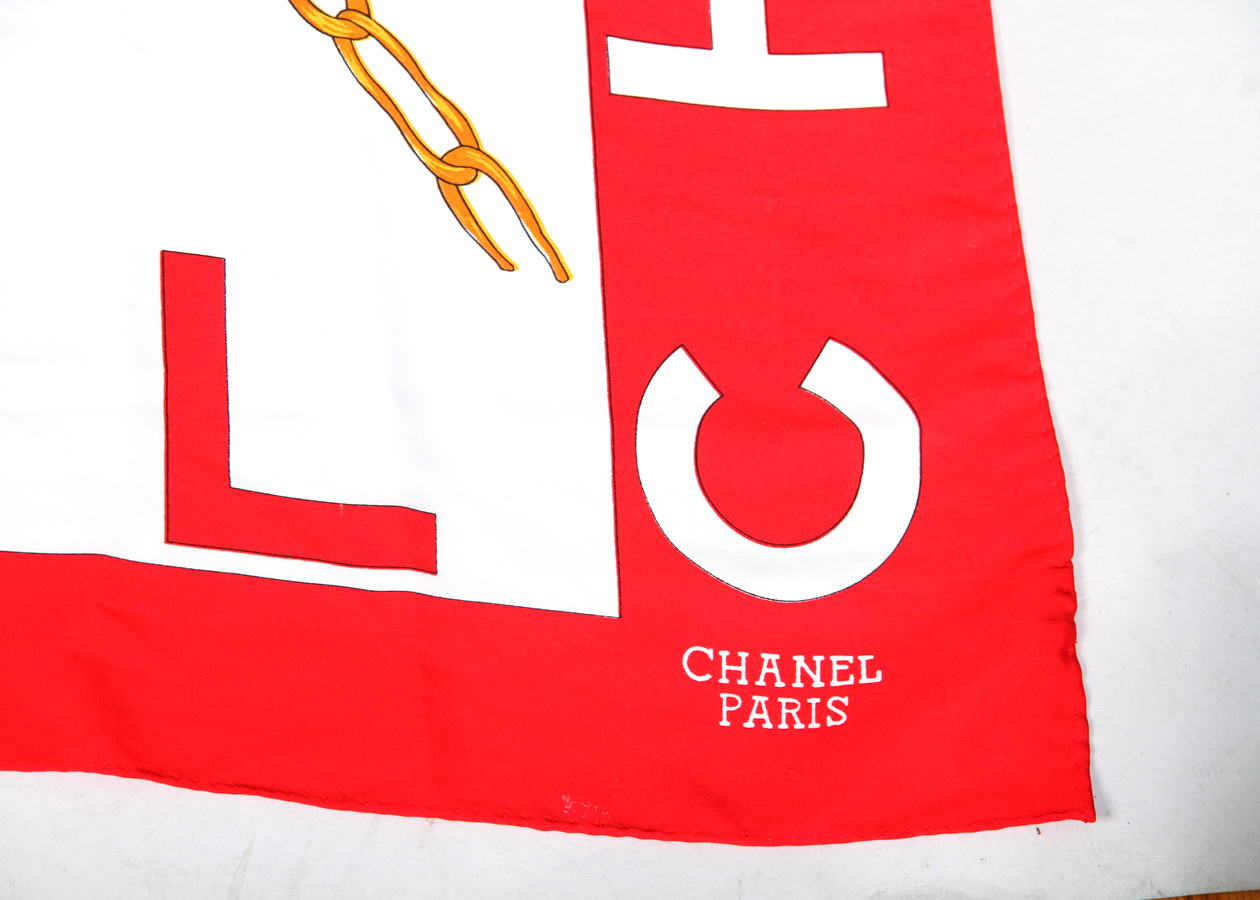 Chanel Silk Scarf