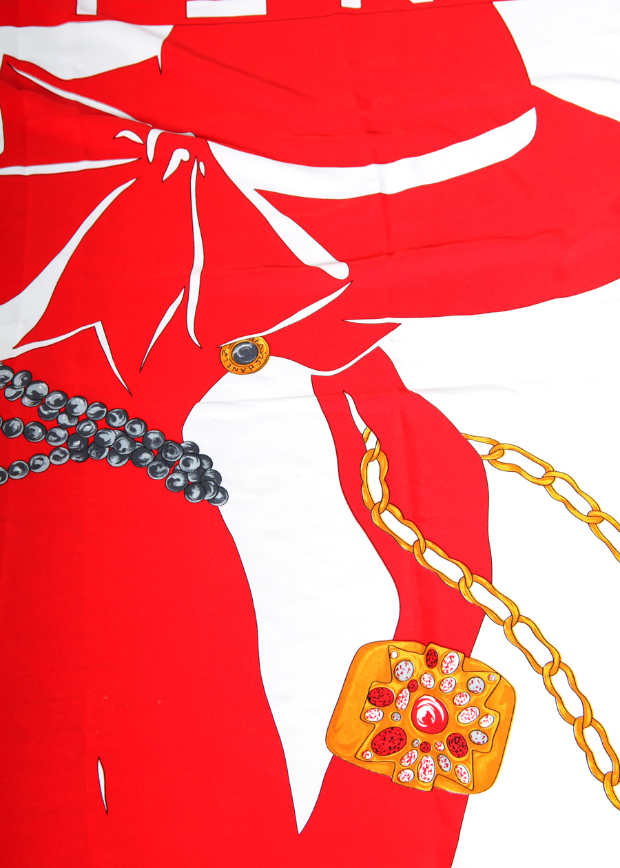 Chanel Silk Scarf