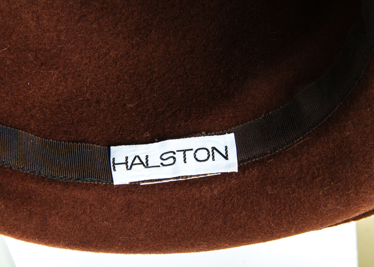 Vintage Halston Women's Wool Hat