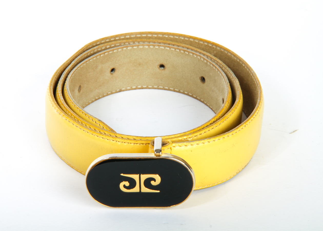 Group of Vintage Belts Including Chanel, Pierre, Gucci, Cardin