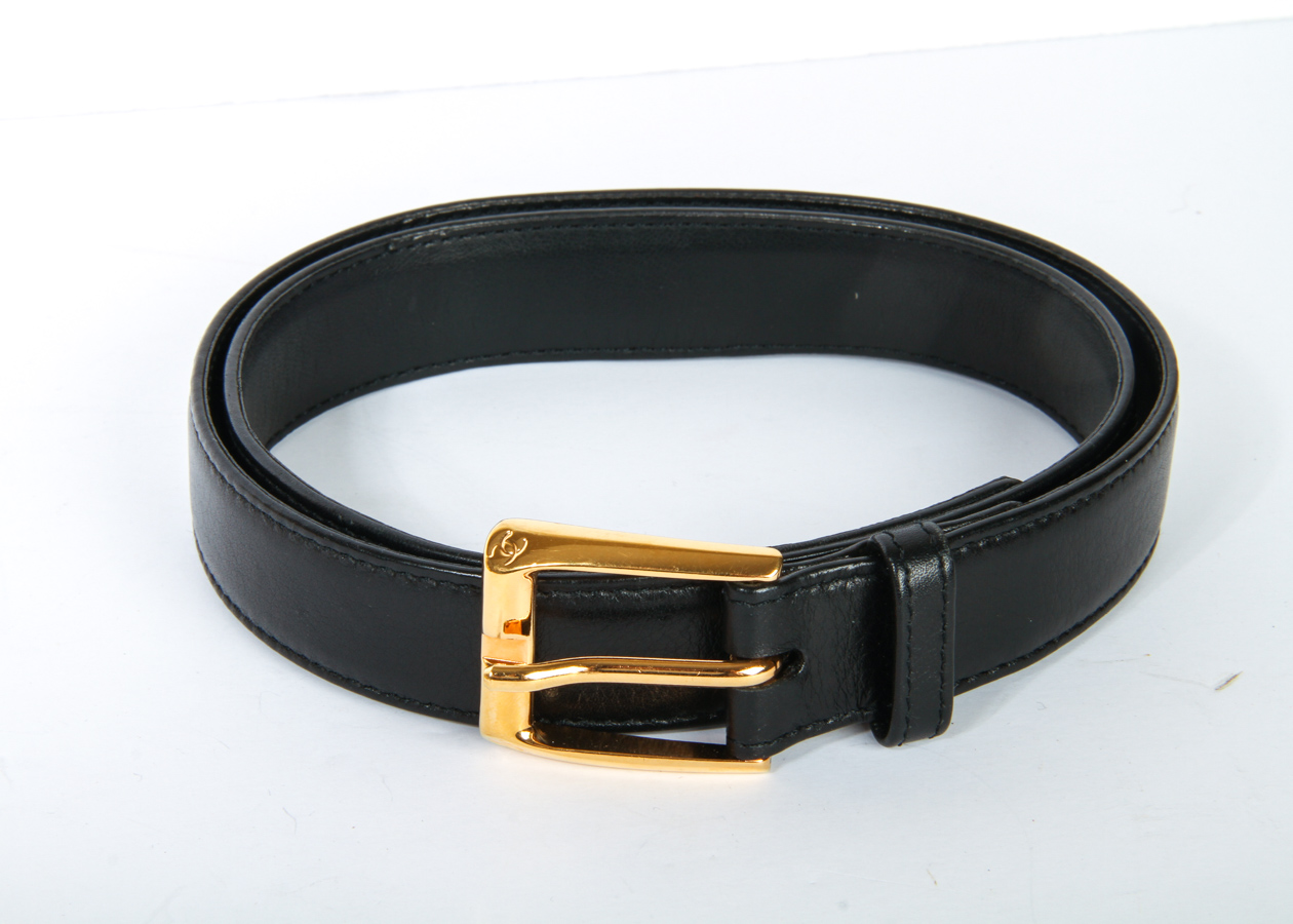 Group of Vintage Belts Including Chanel, Pierre, Gucci, Cardin