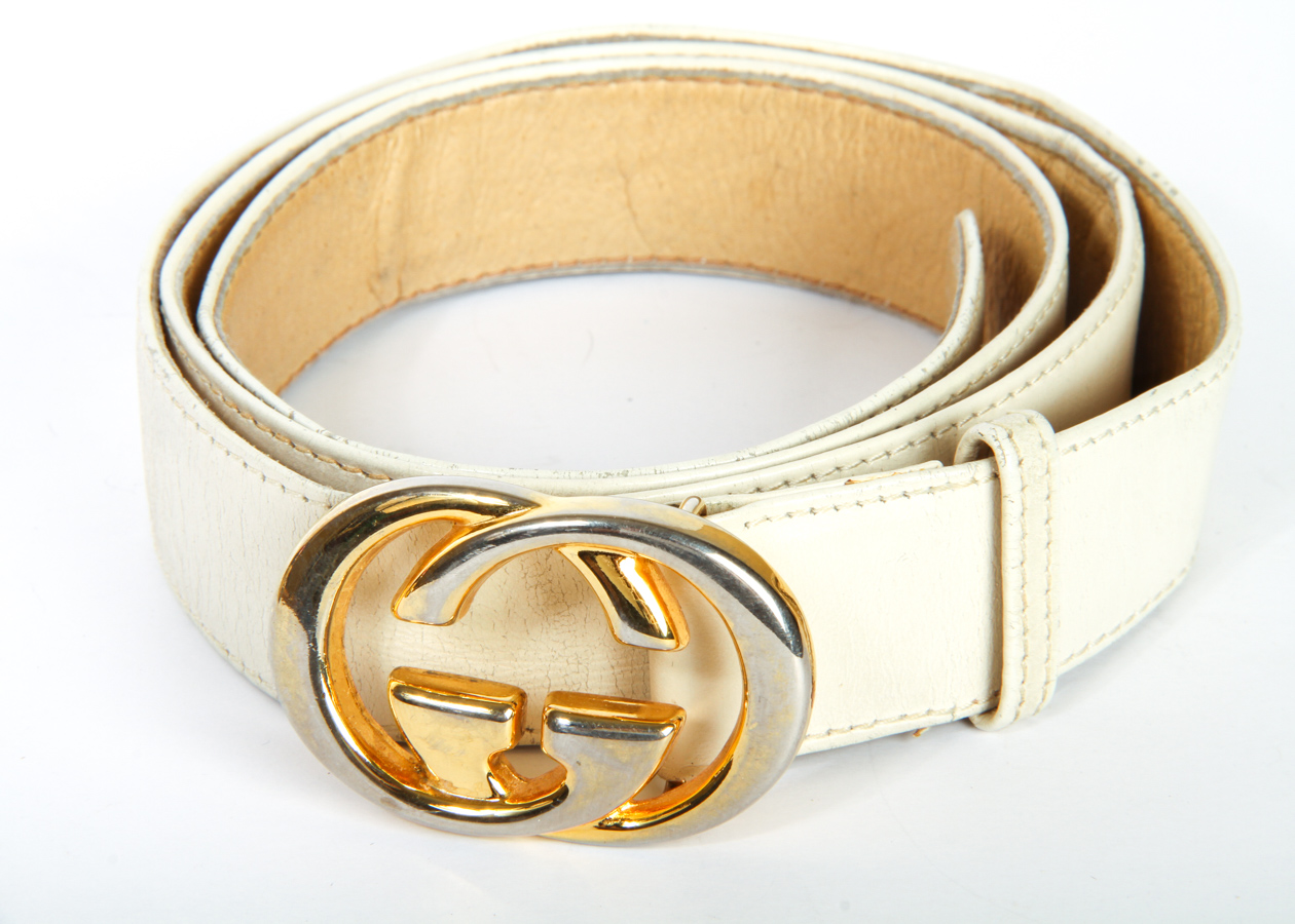 Group of Vintage Belts Including Chanel, Pierre, Gucci, Cardin