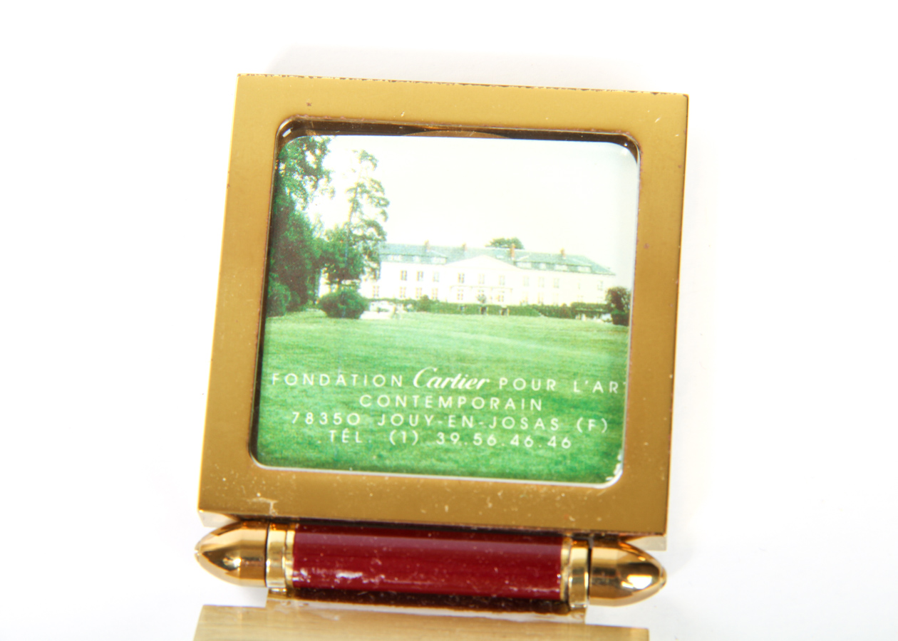 Brass Cartier Keepsake Picture Frame