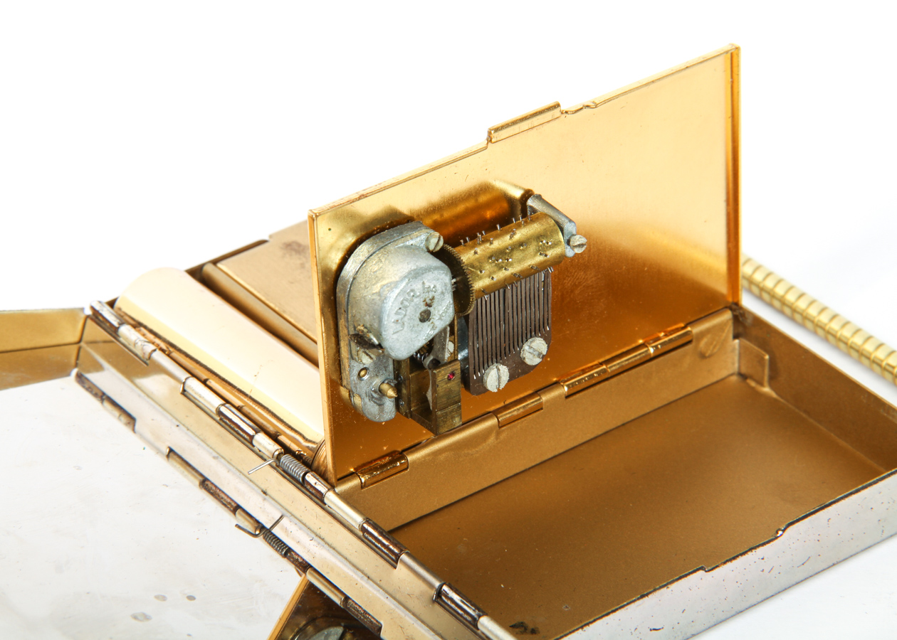 Vintage Judith Leiber and Volupte Compact and Crystal Covered Box