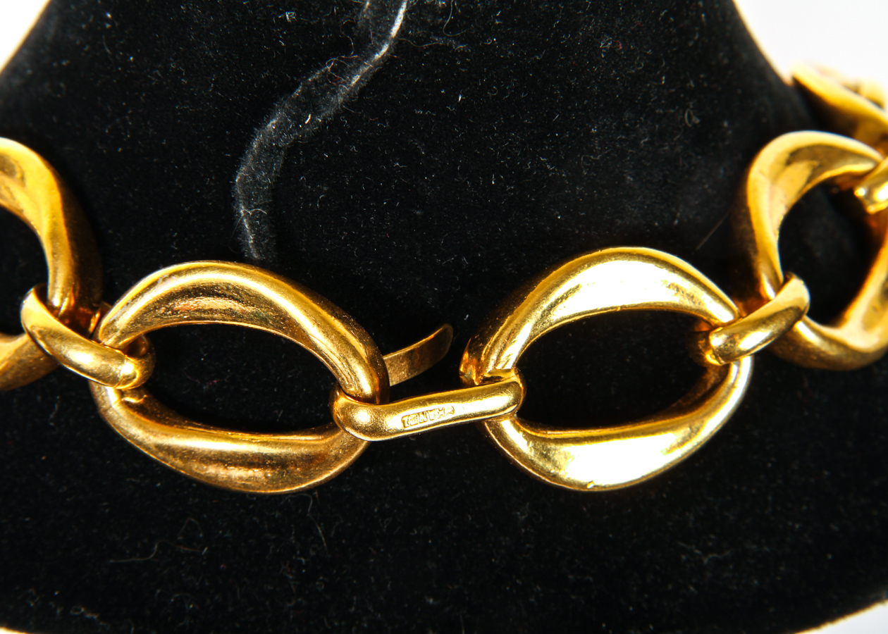 Vintage Chanel Oversize Link Choker Necklace