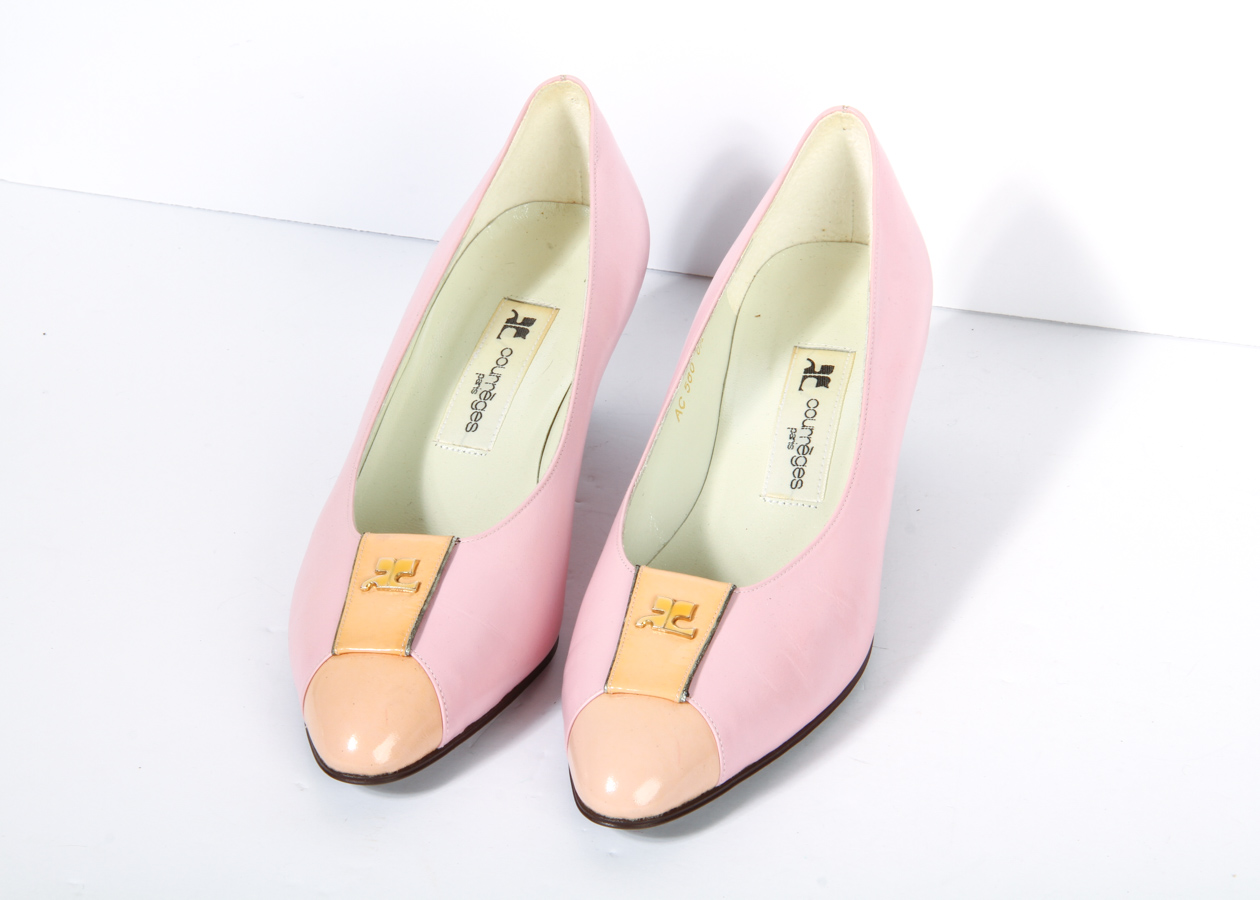 Two Pairs of Courreges Pumps
