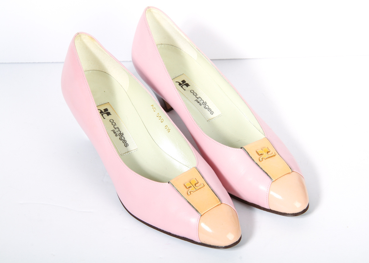 Two Pairs of Courreges Pumps