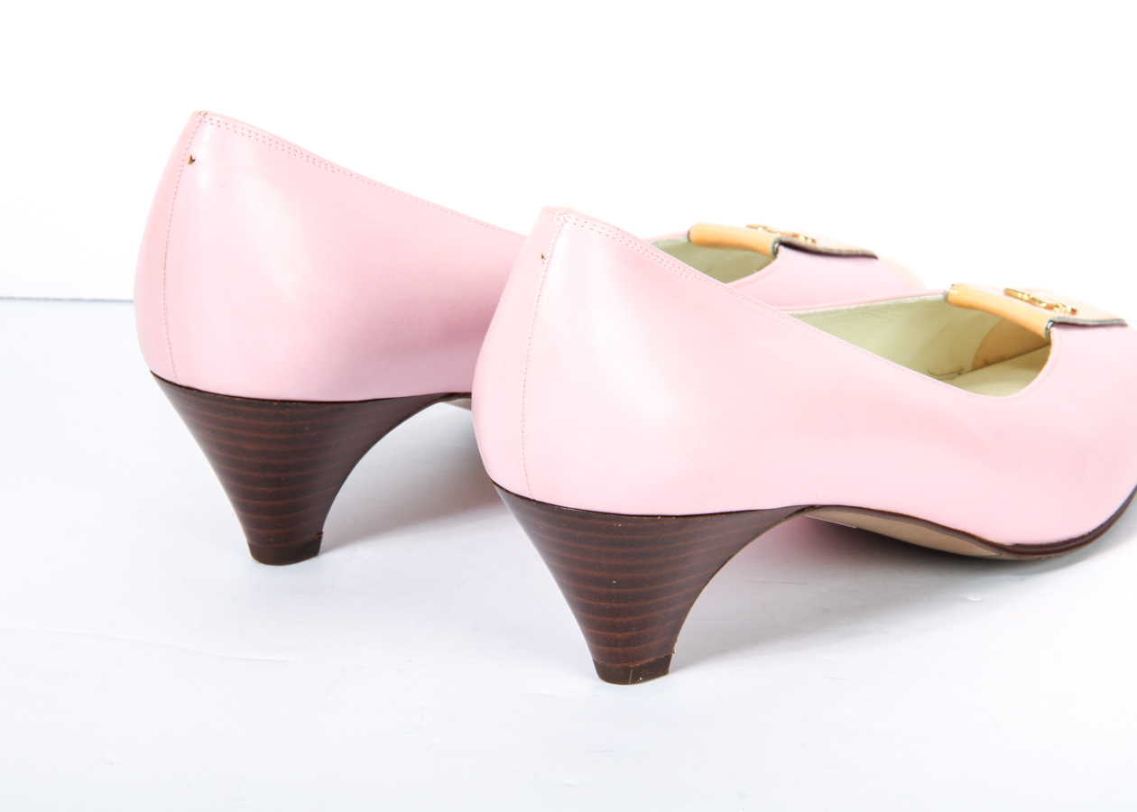 Two Pairs of Courreges Pumps