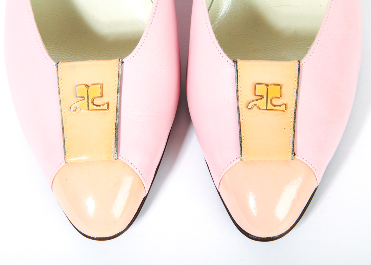 Two Pairs of Courreges Pumps