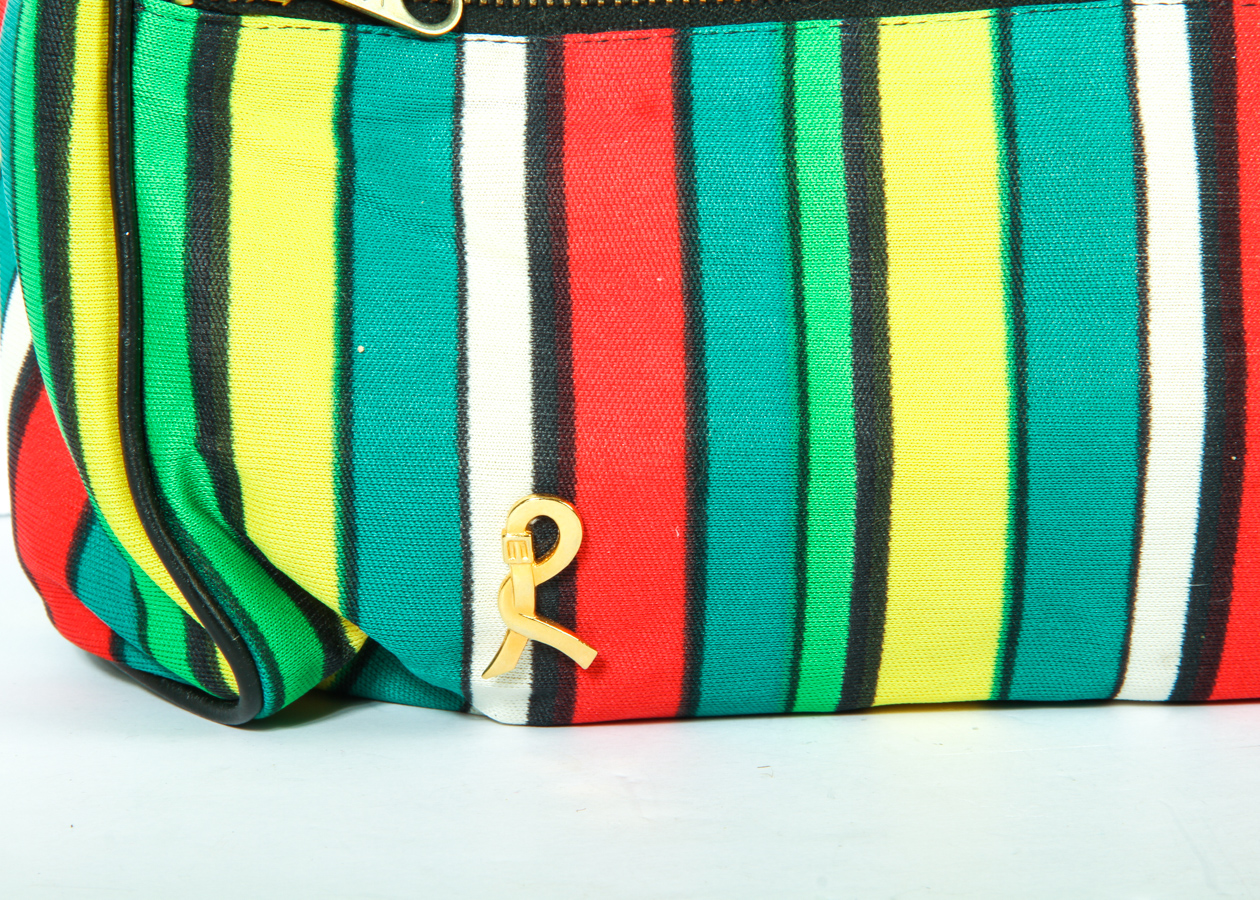 Vintage Roberta di Camerino Striped Handbag