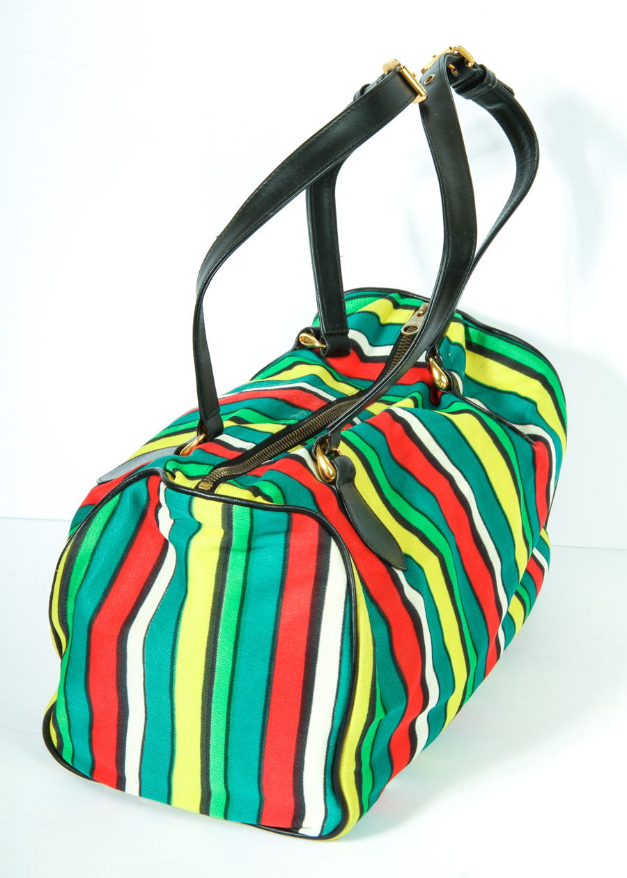 Vintage Roberta di Camerino Striped Handbag