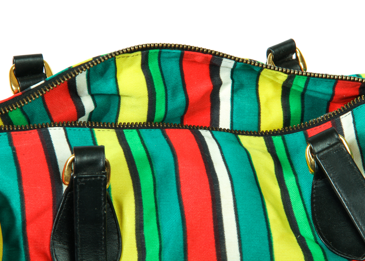 Vintage Roberta di Camerino Striped Handbag