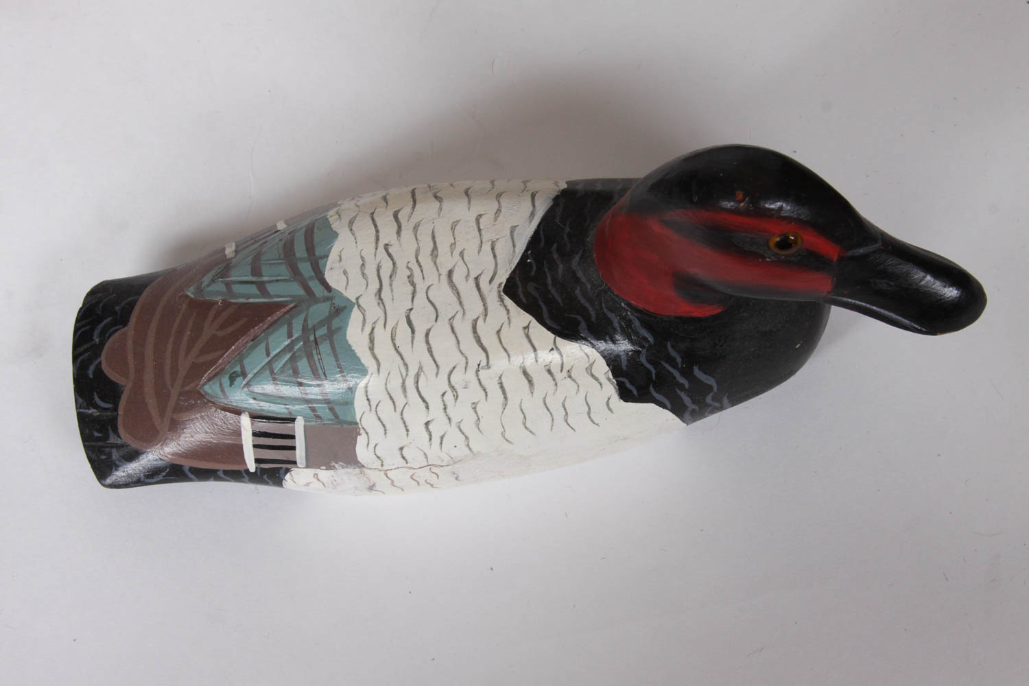 Collection of Carved Wooden Duck Figurines