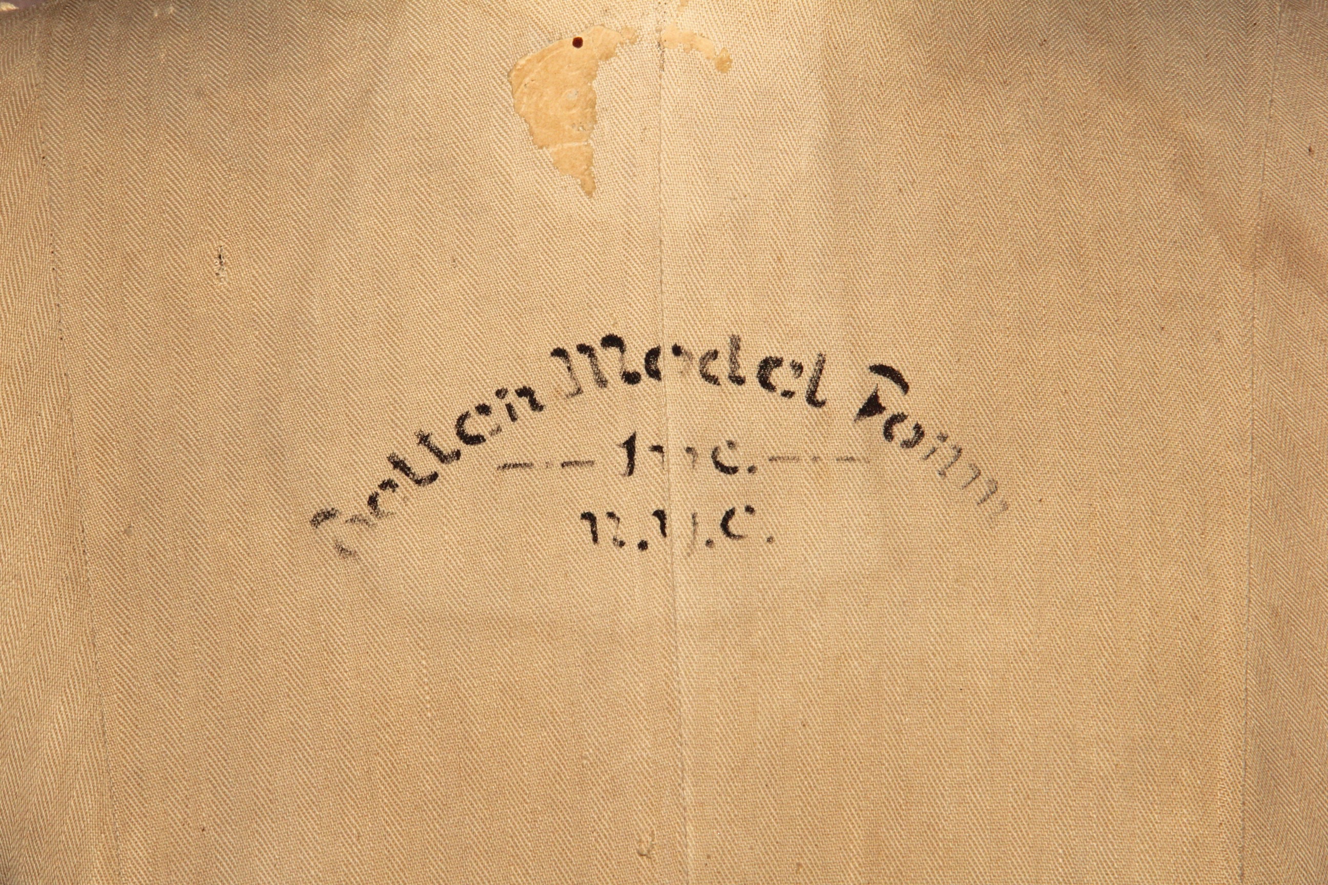 Vintage Wolf Model Form Rolling Mannequin