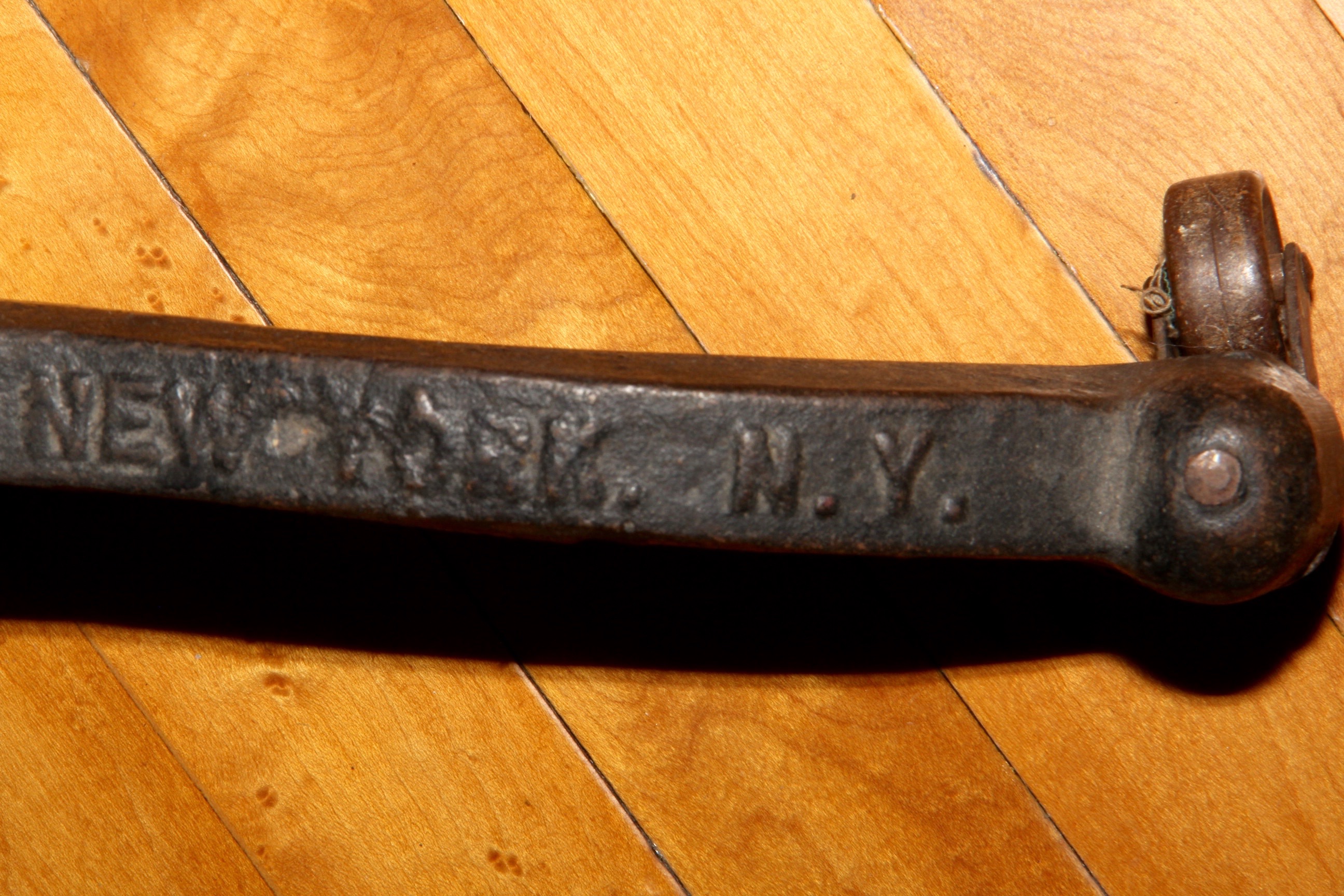 Vintage Wolf Model Form Rolling Mannequin