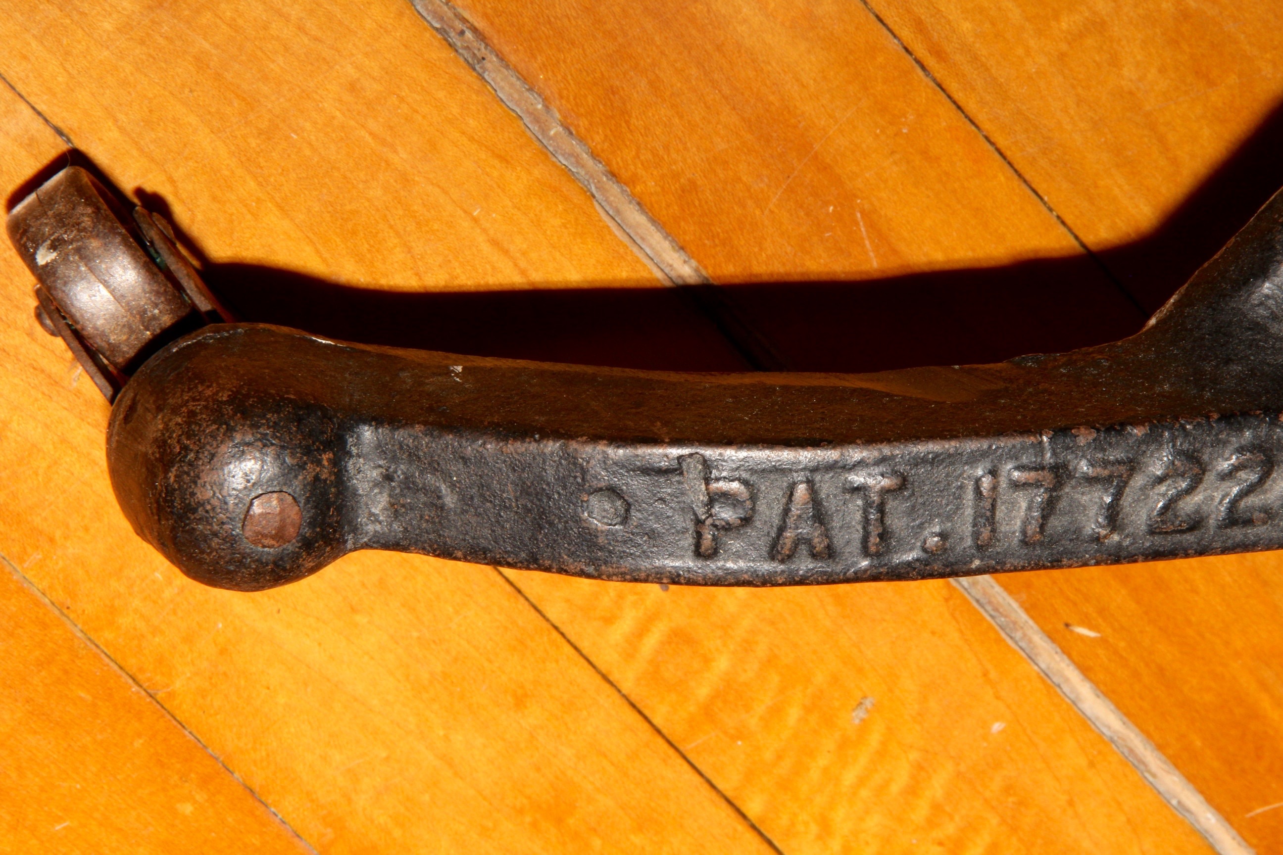 Vintage Wolf Model Form Rolling Mannequin