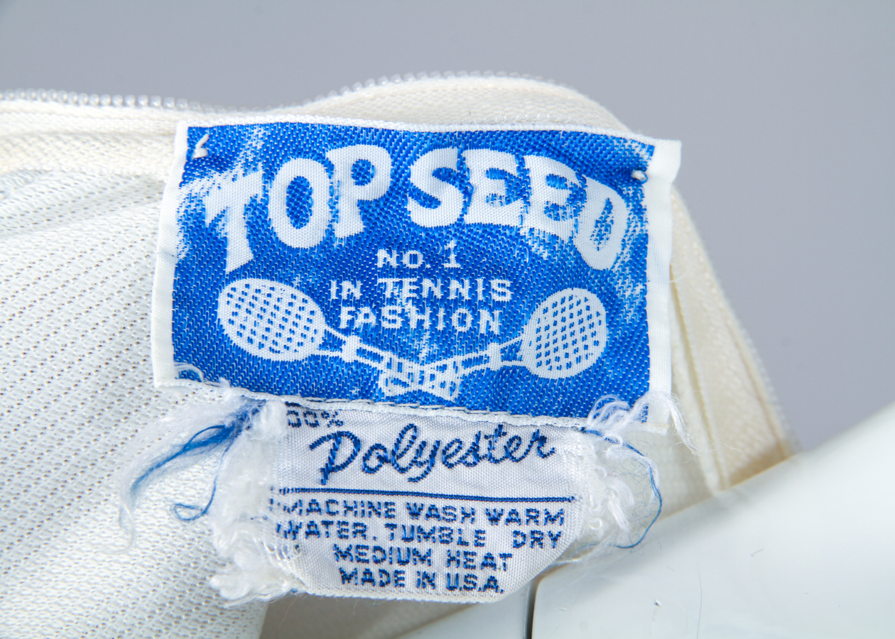 Vintage 1970s Novelty Tennis Dress