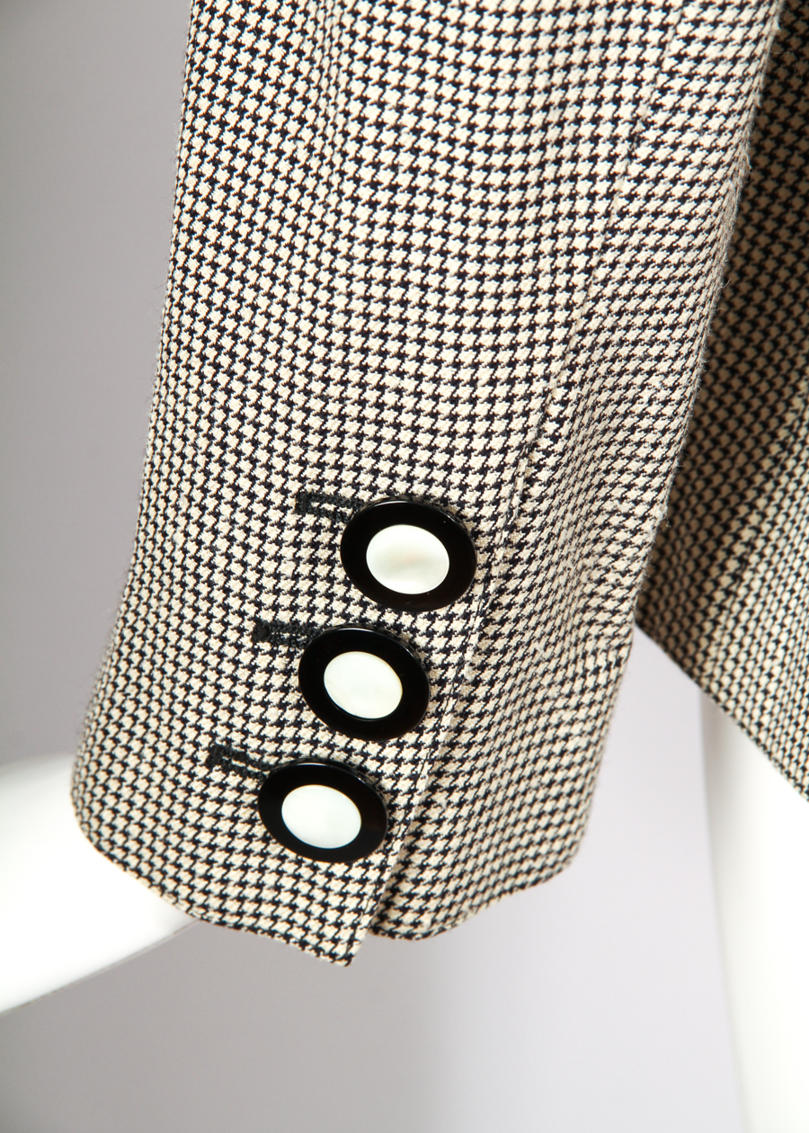 Vintage Valentino Jacket with Appliqued, Beaded Elephants