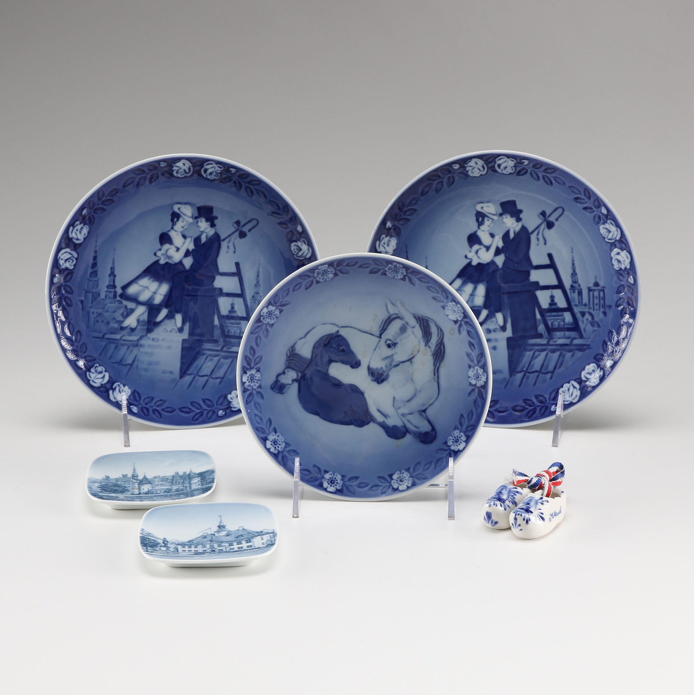 Royal Copenhagen and Bing & Grondahl Collectors Plates