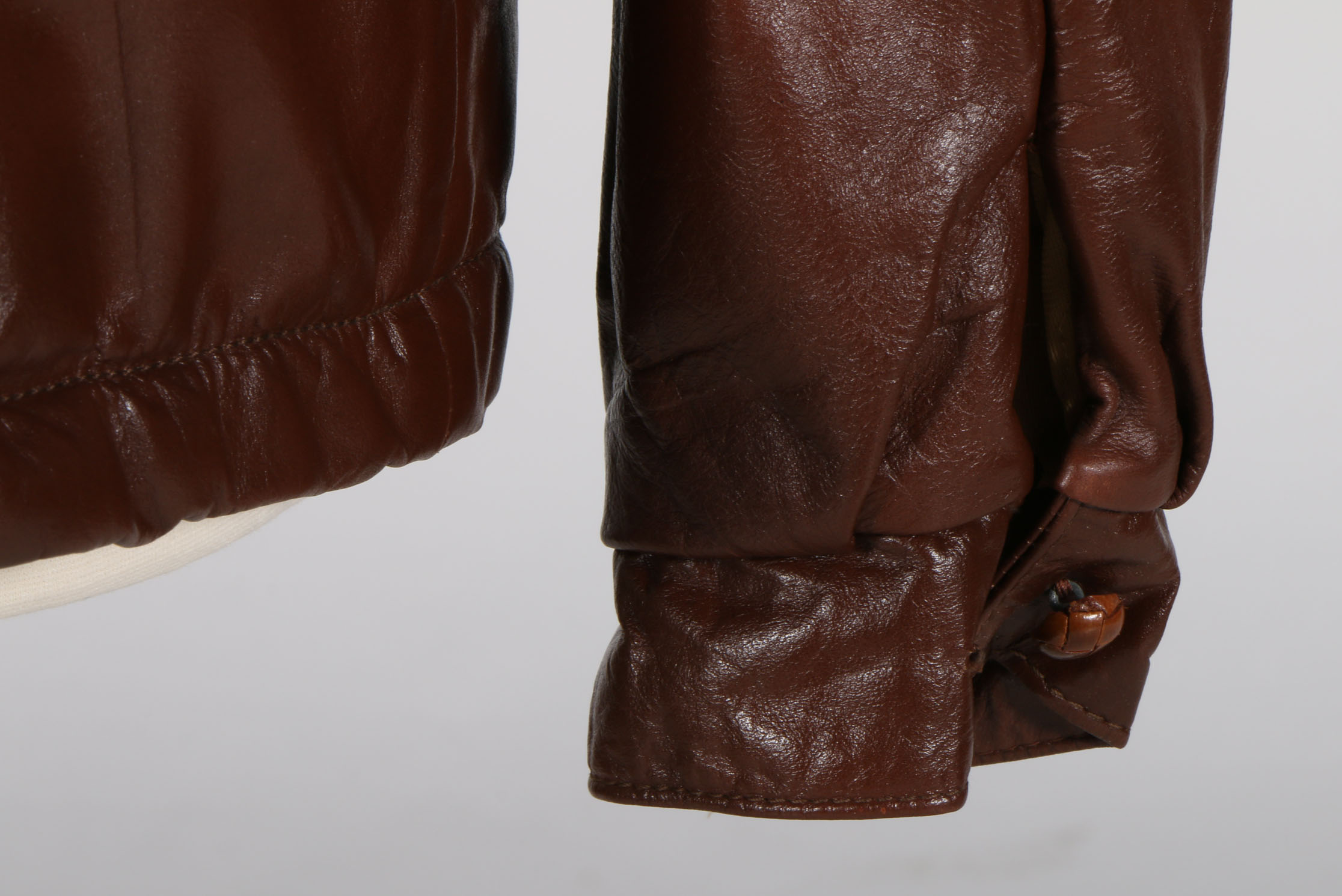 Men's Faux Leather Hooded Bomber Jacket