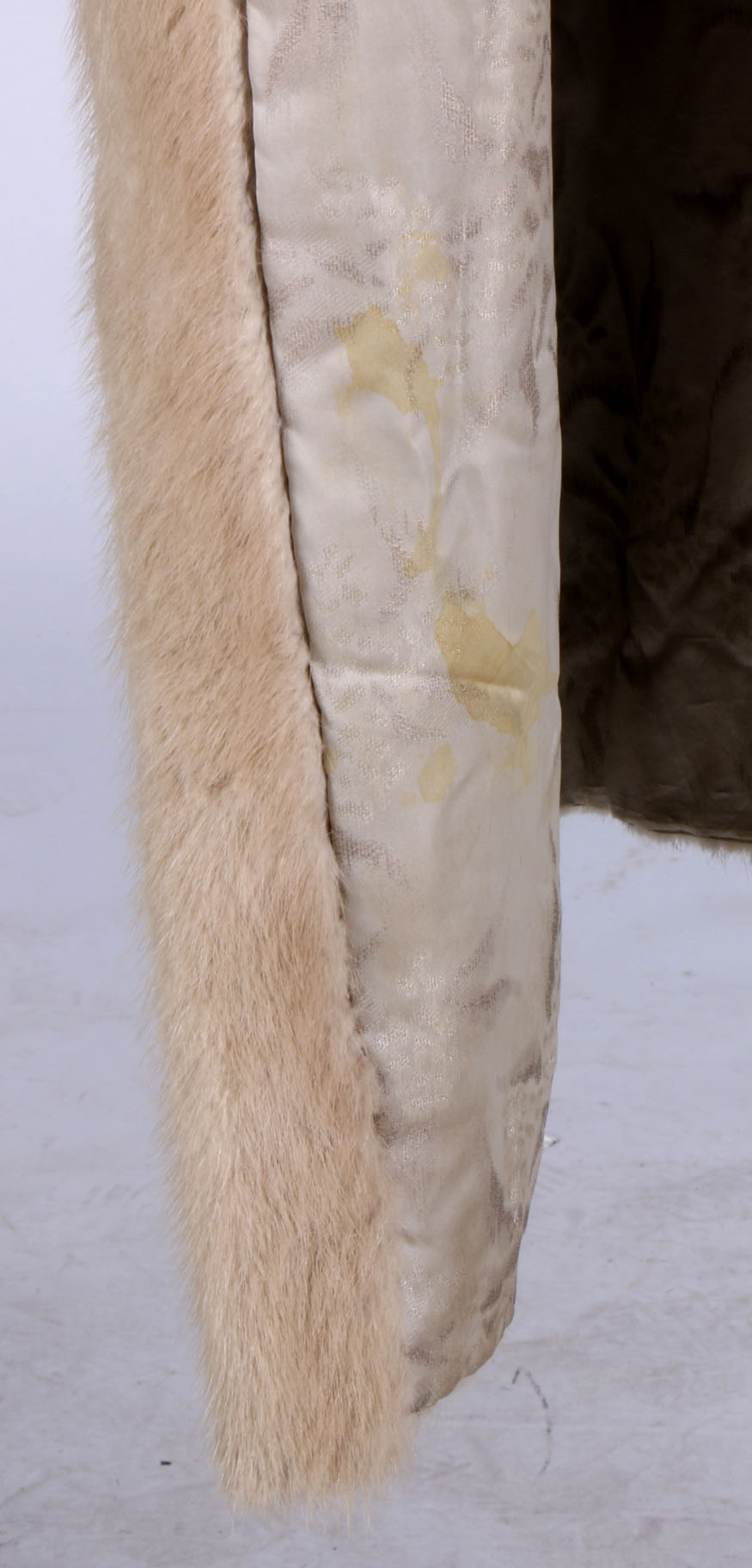 Vintage Blonde Mink Fur Coat