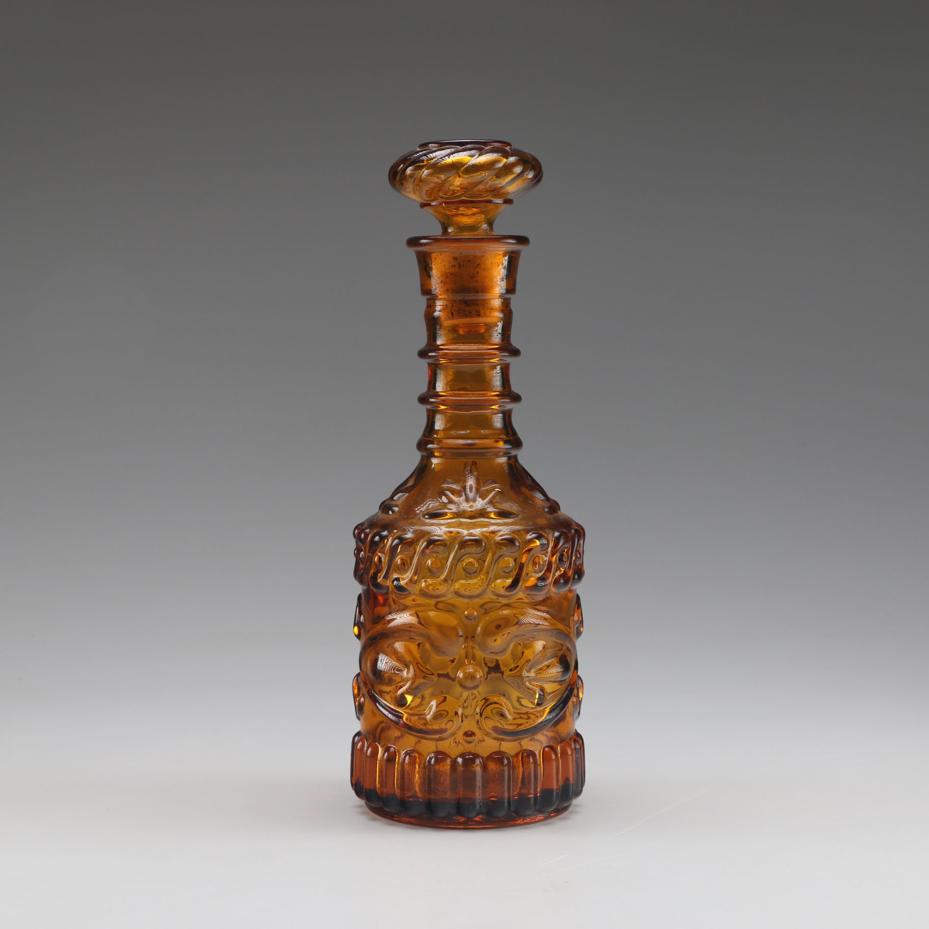 Amber Glass Decanter