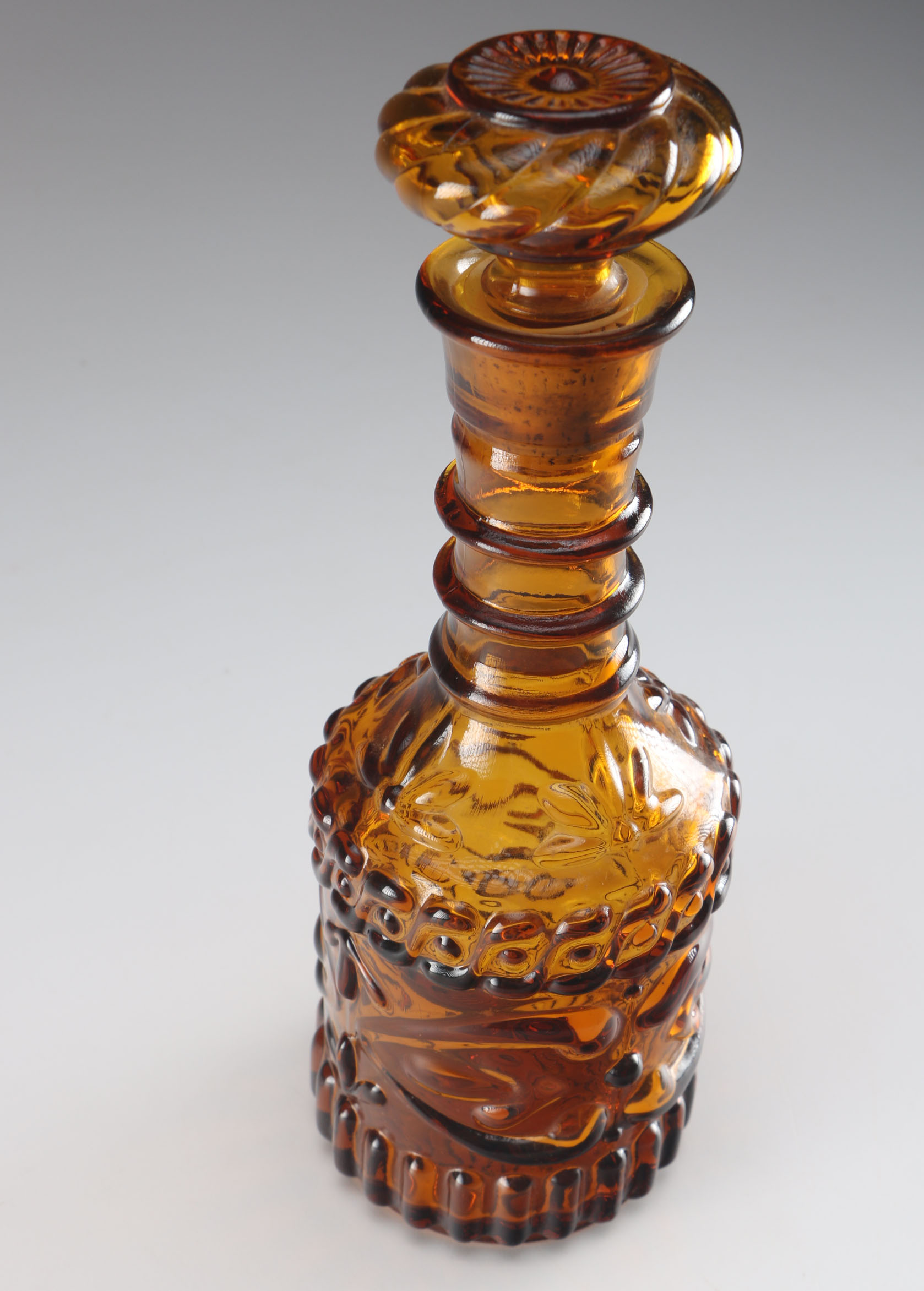 Amber Glass Decanter