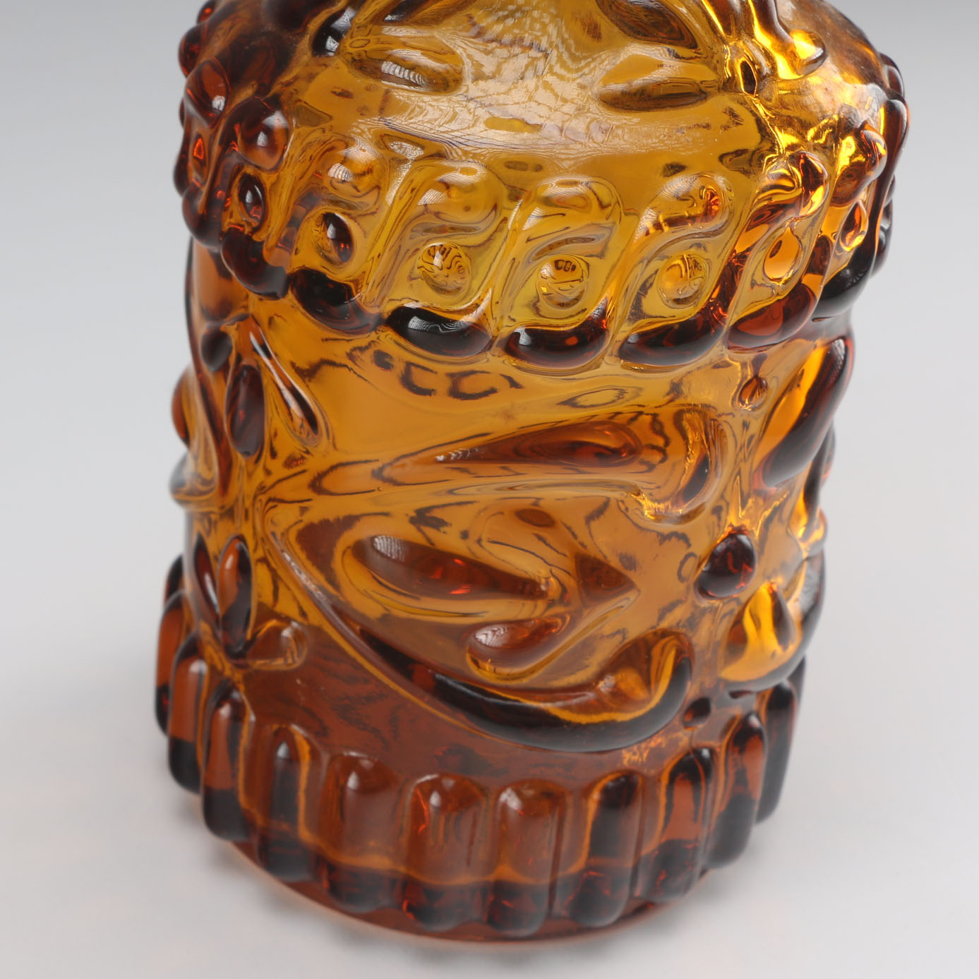 Amber Glass Decanter