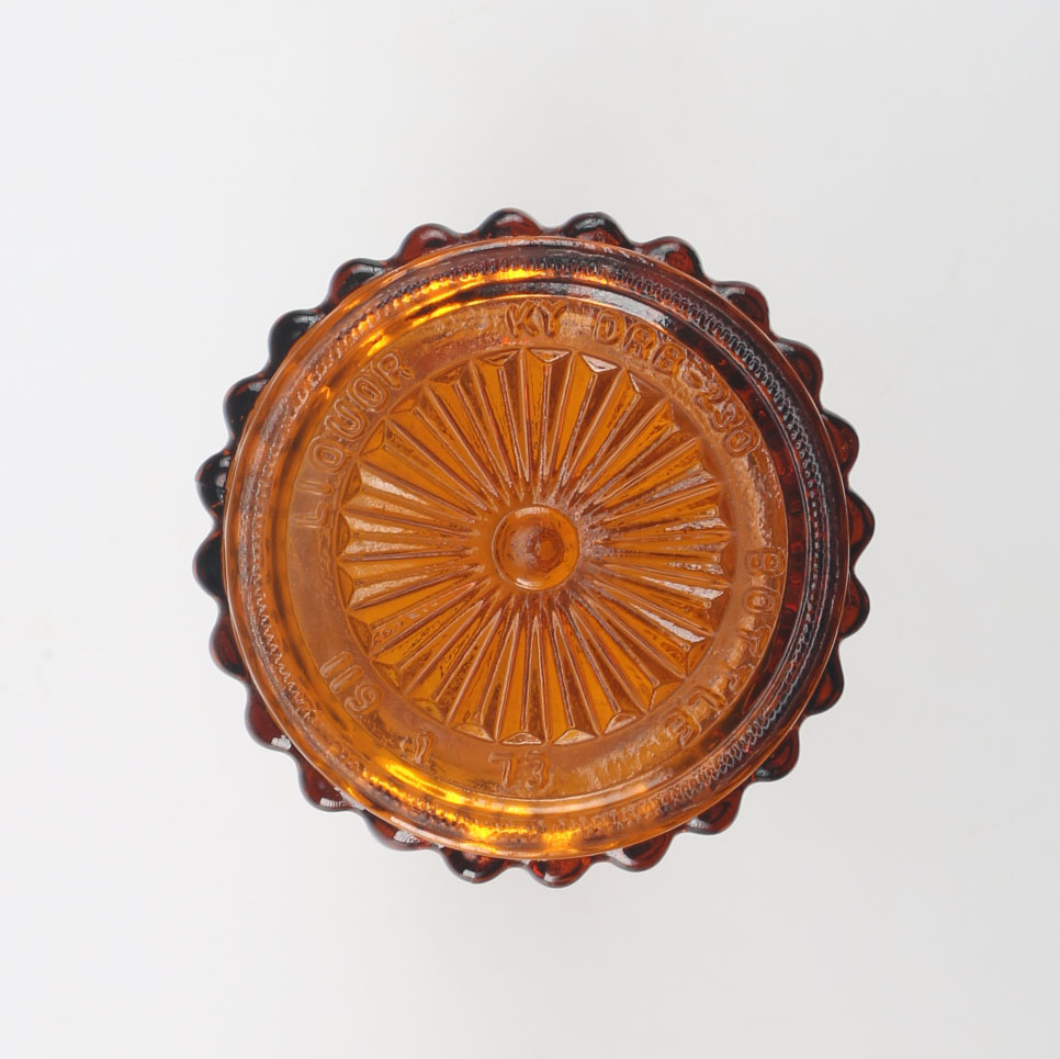 Amber Glass Decanter