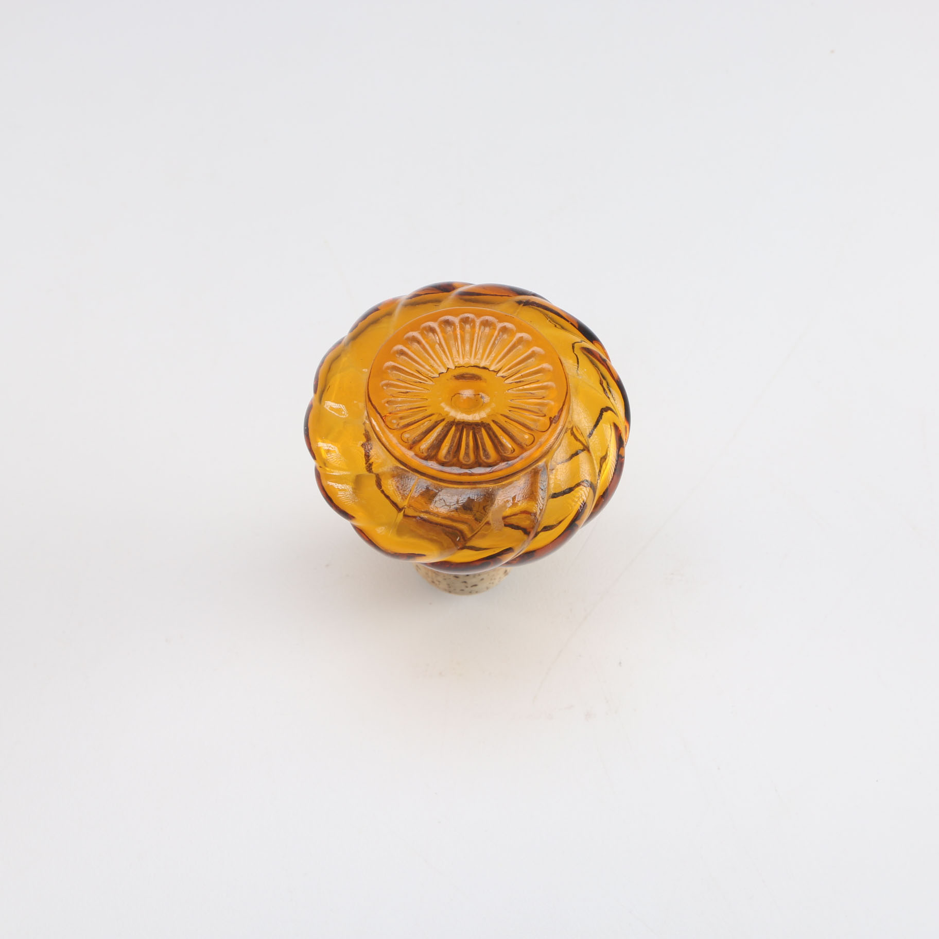 Amber Glass Decanter