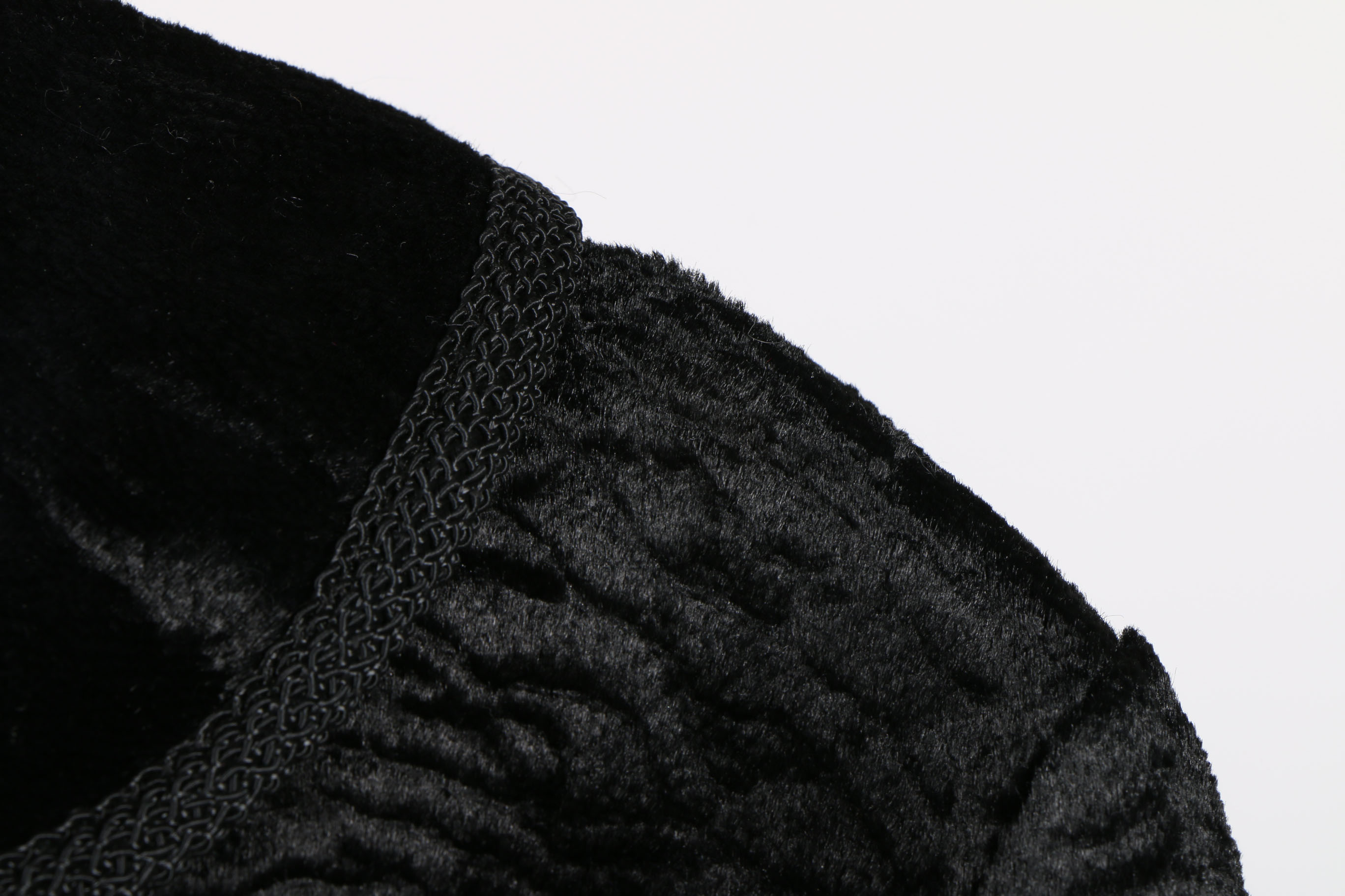 Vintage 1950s Black Velveteen Jacket