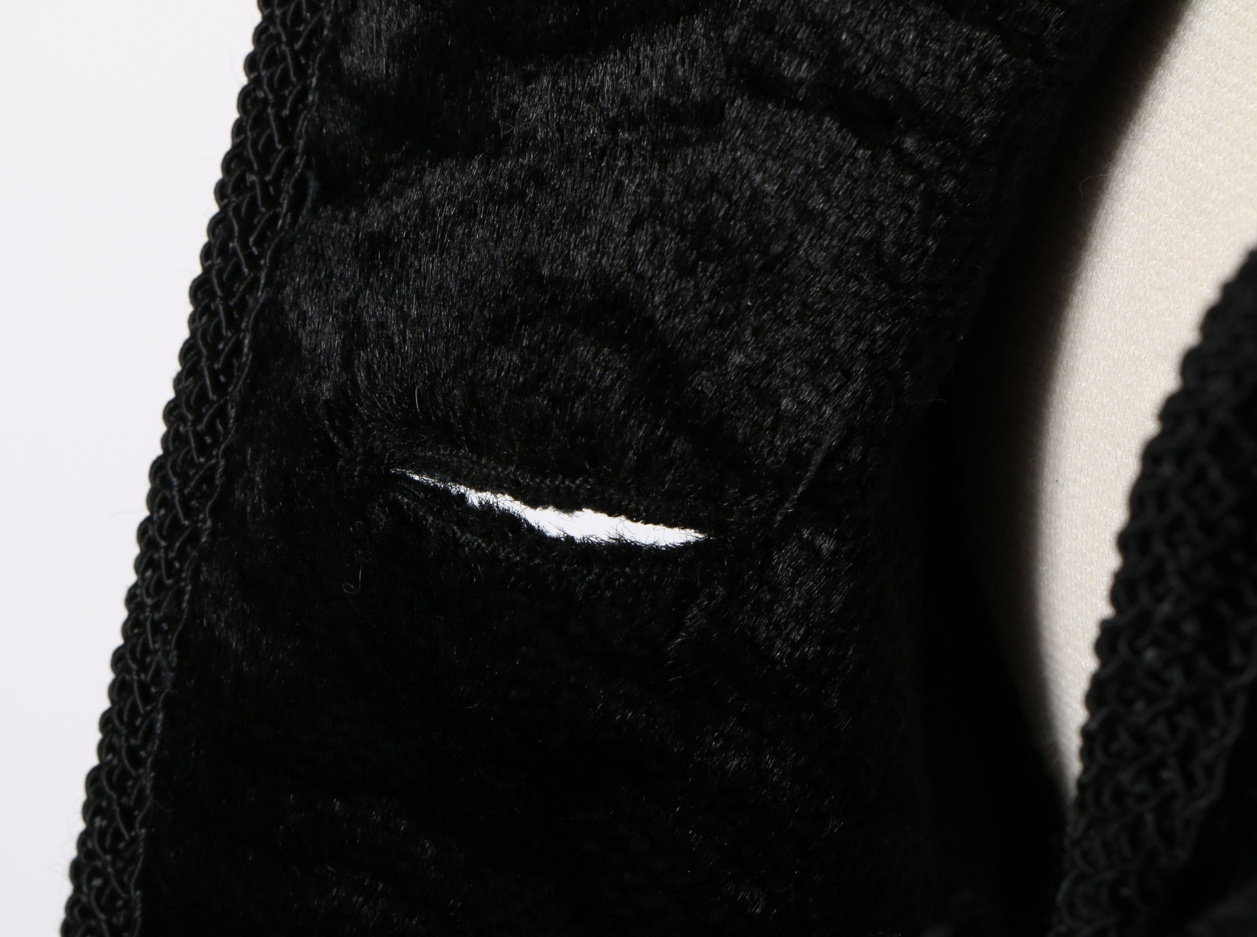 Vintage 1950s Black Velveteen Jacket