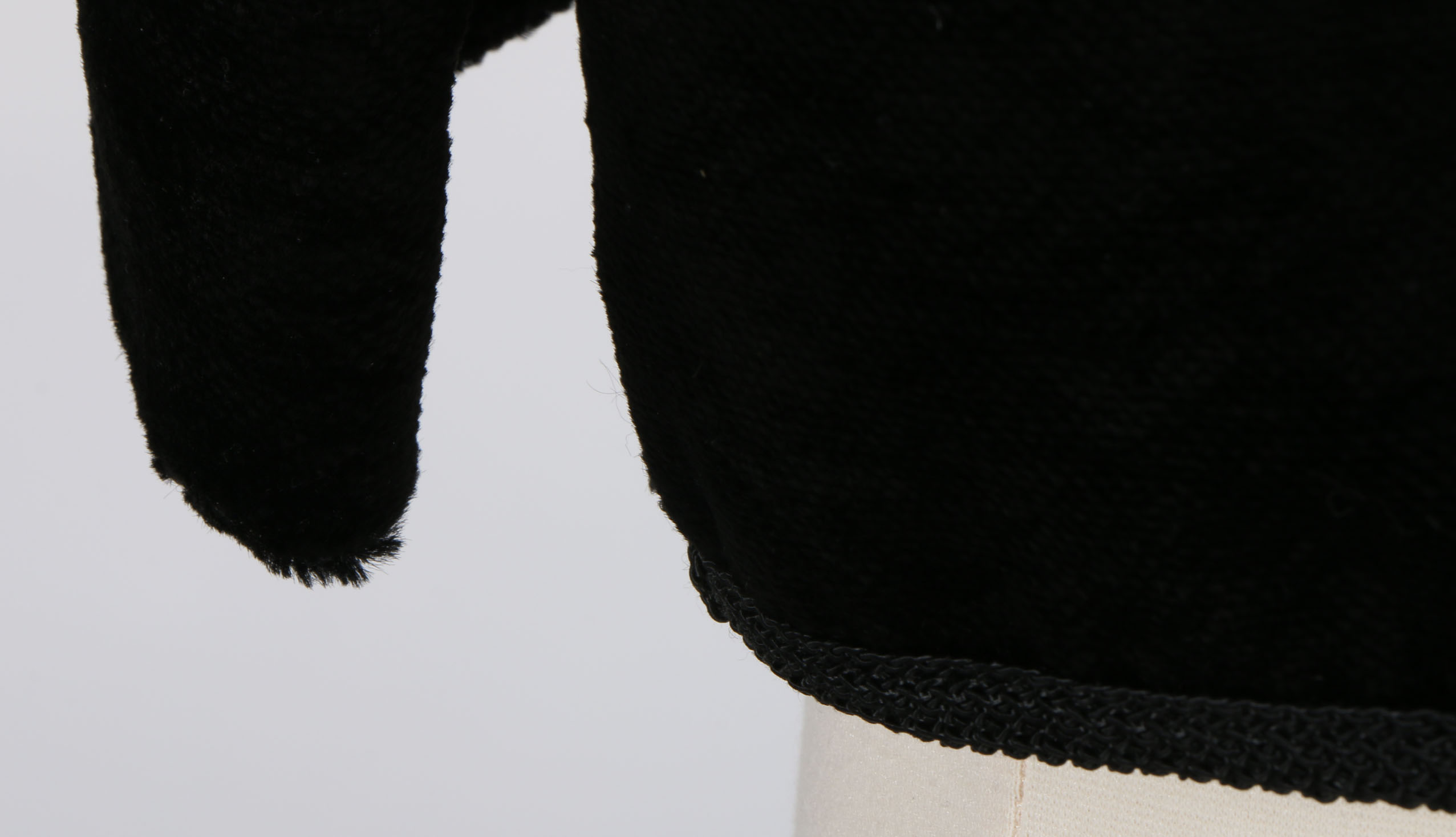 Vintage 1950s Black Velveteen Jacket