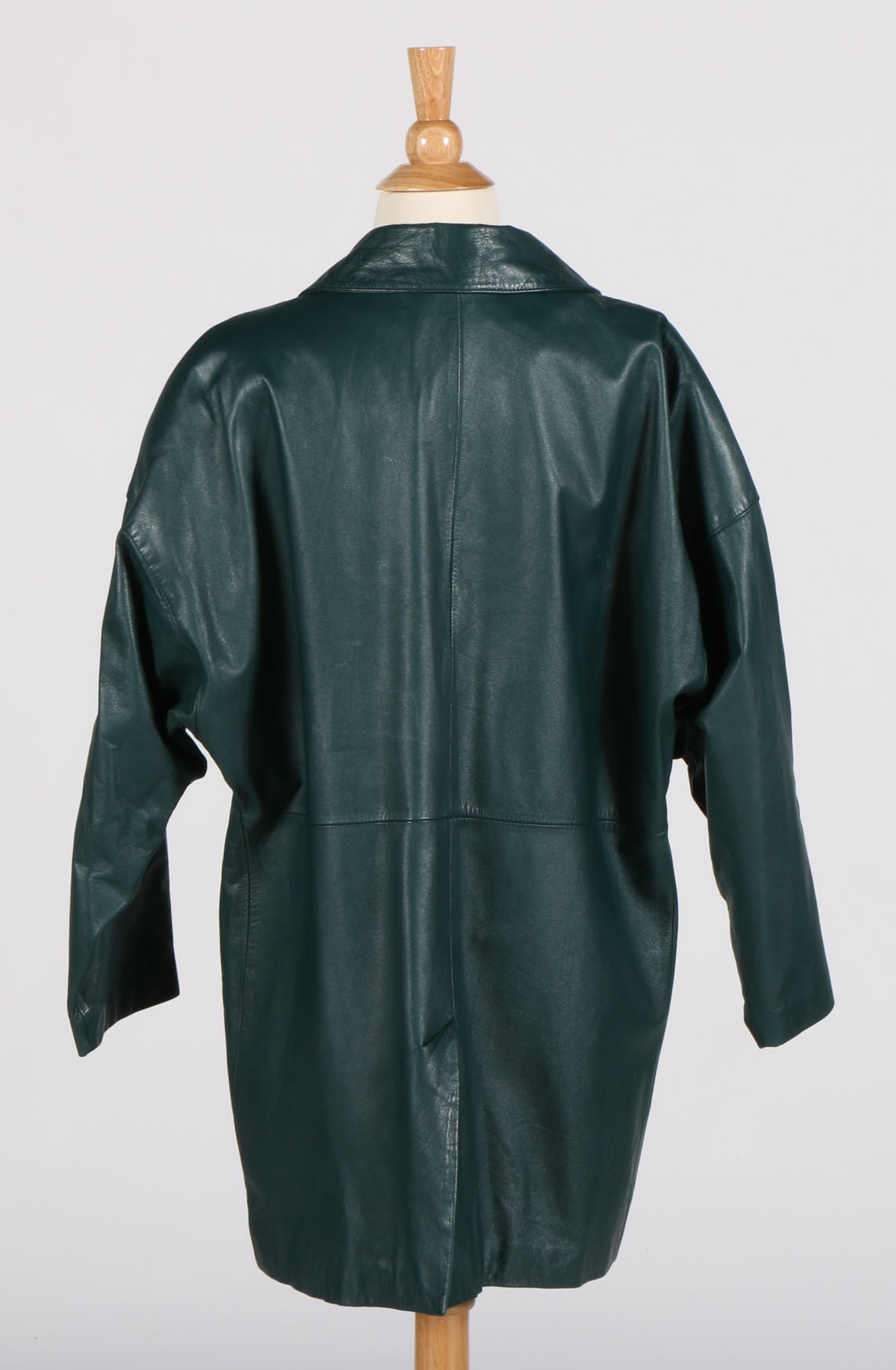 Pair of Vintage Women's Leather Car Coats