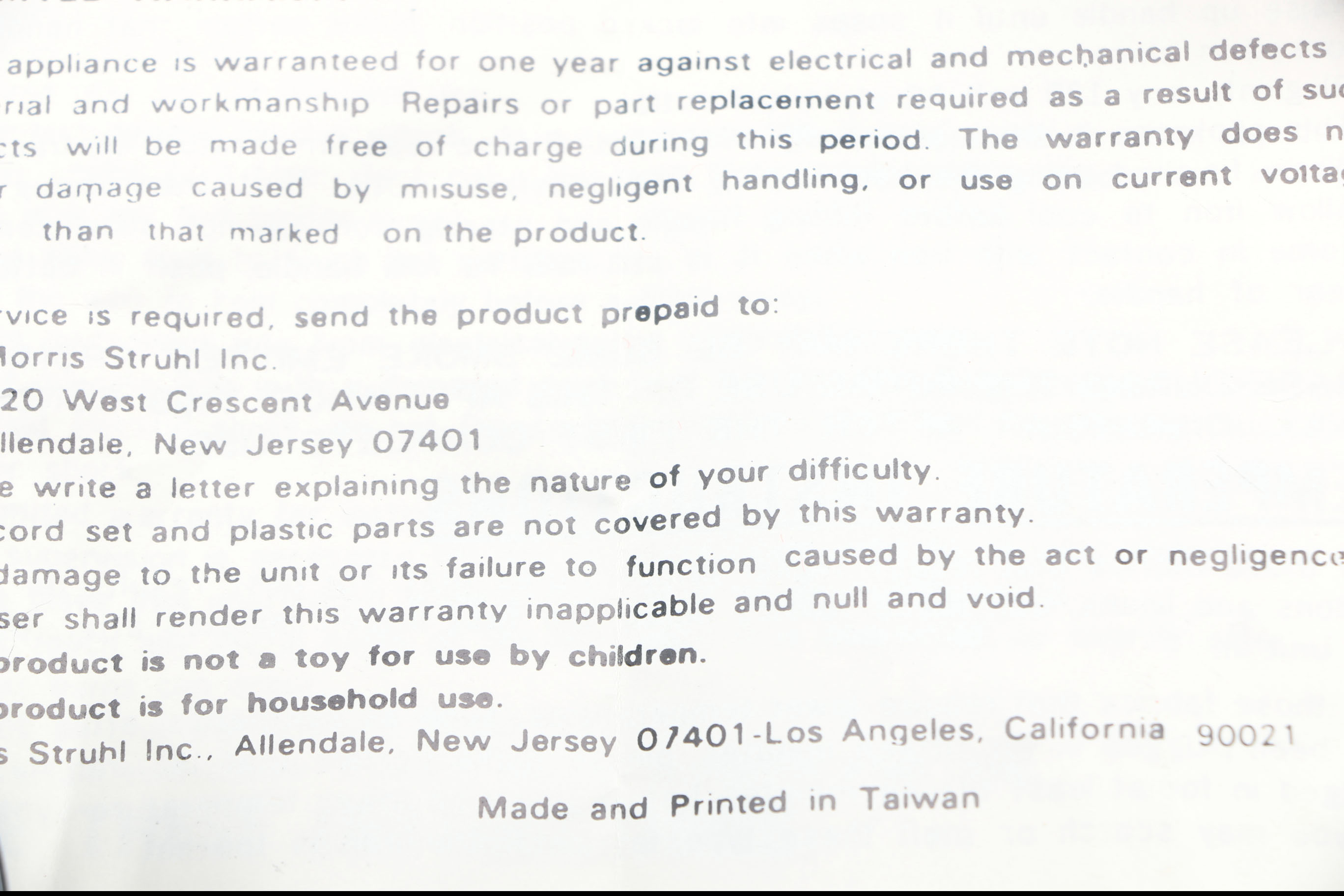 Vintage Electrical Travel Accessories