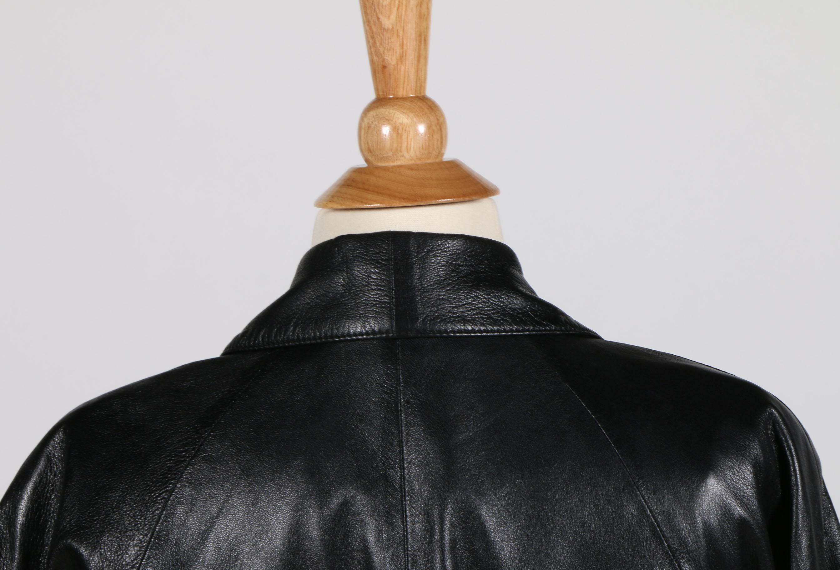 Pair of Vintage Women's Leather Car Coats