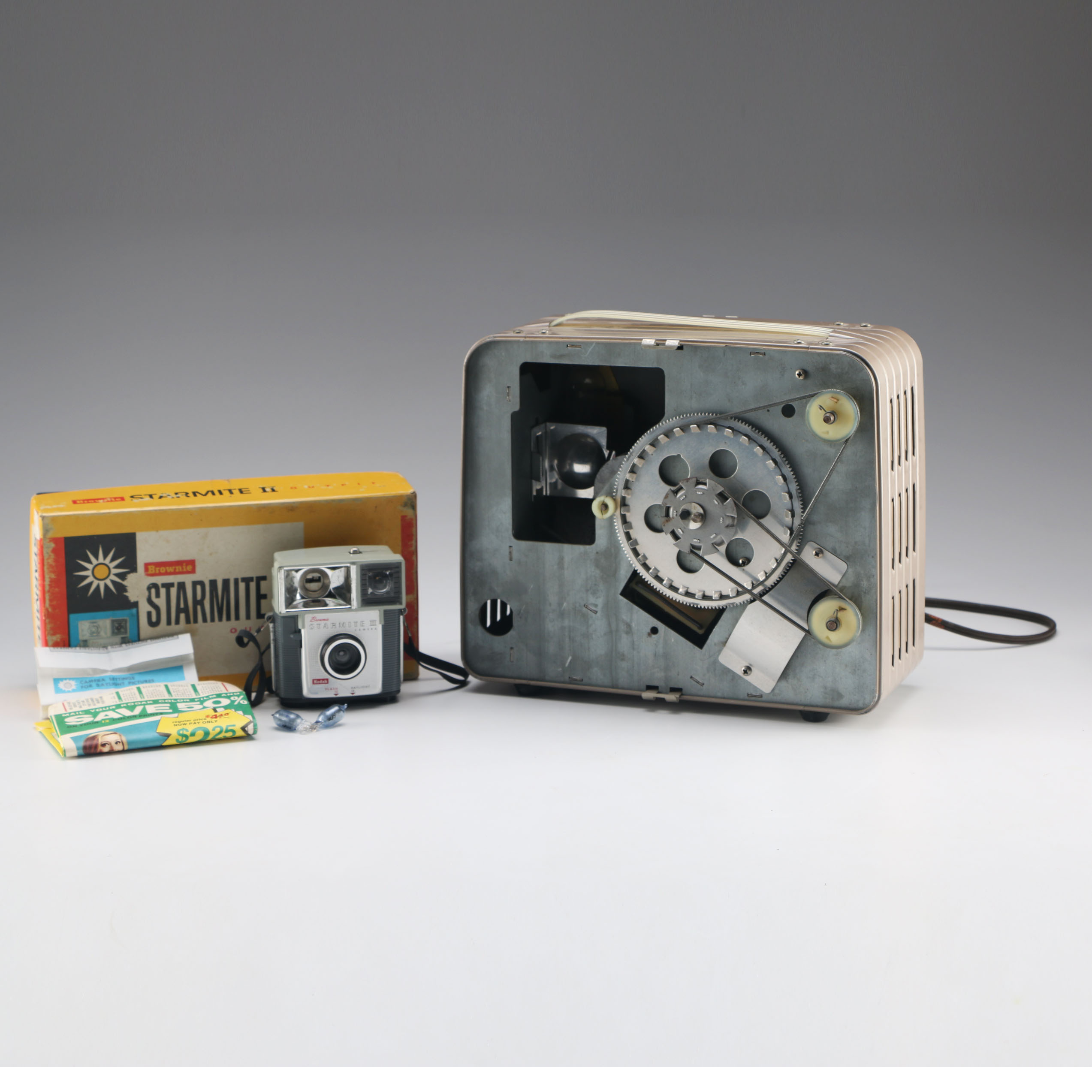 Kodak Brownie Starmite III Camera and Brownie Movie Projector