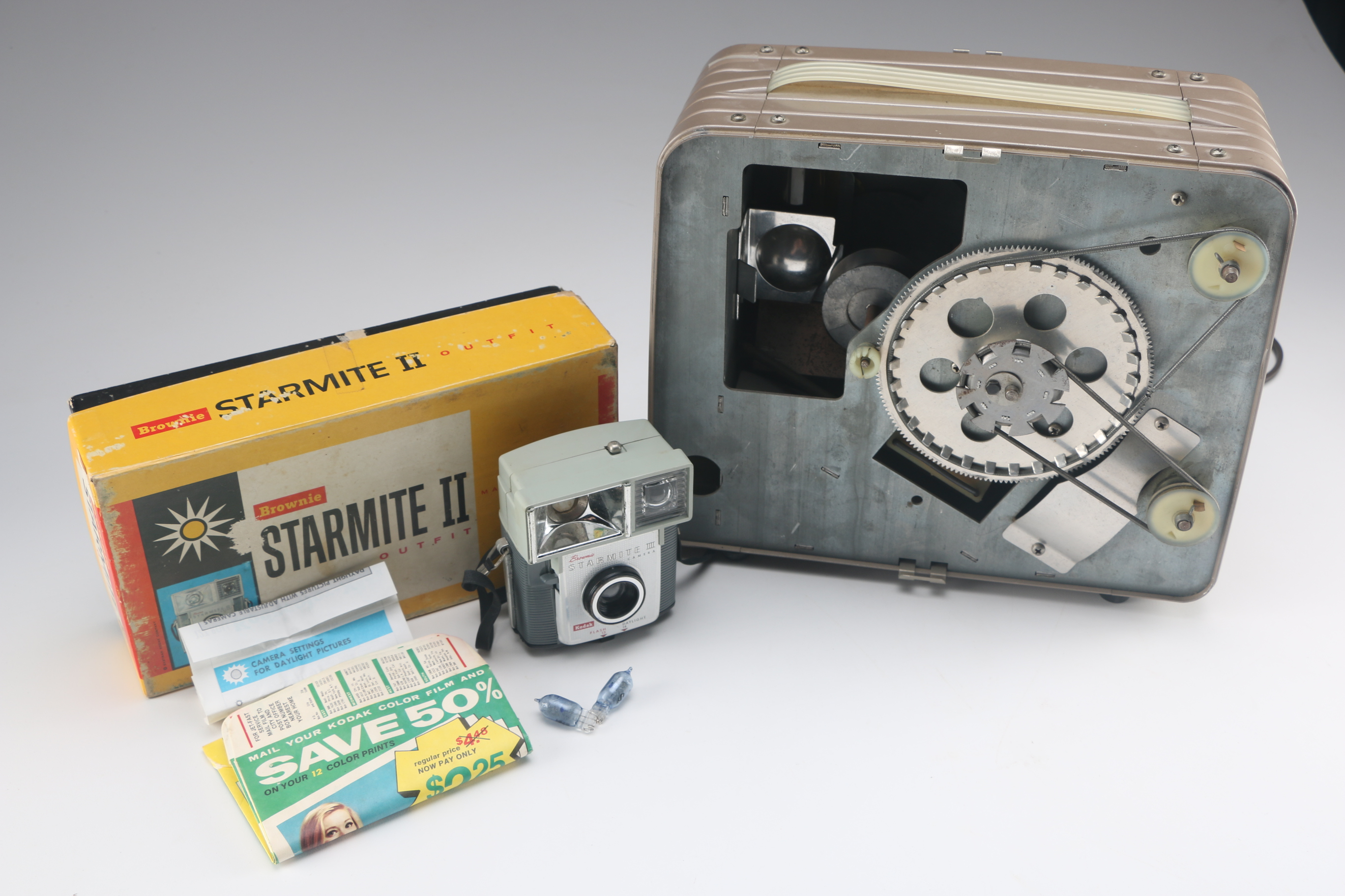Kodak Brownie Starmite III Camera and Brownie Movie Projector